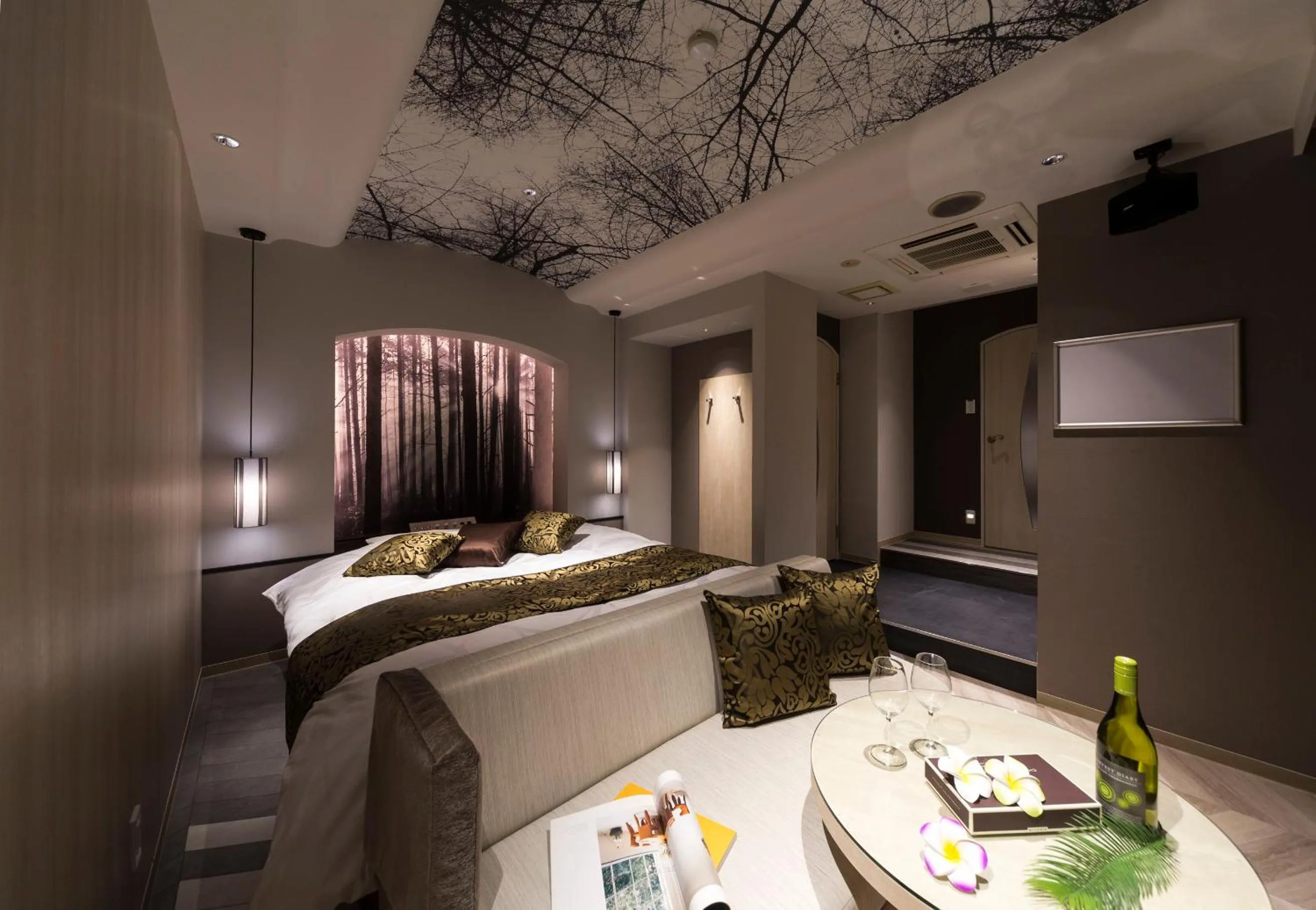 Photo of the whole room, Bed in HOTEL FINE - INTO THE PREMlUM -