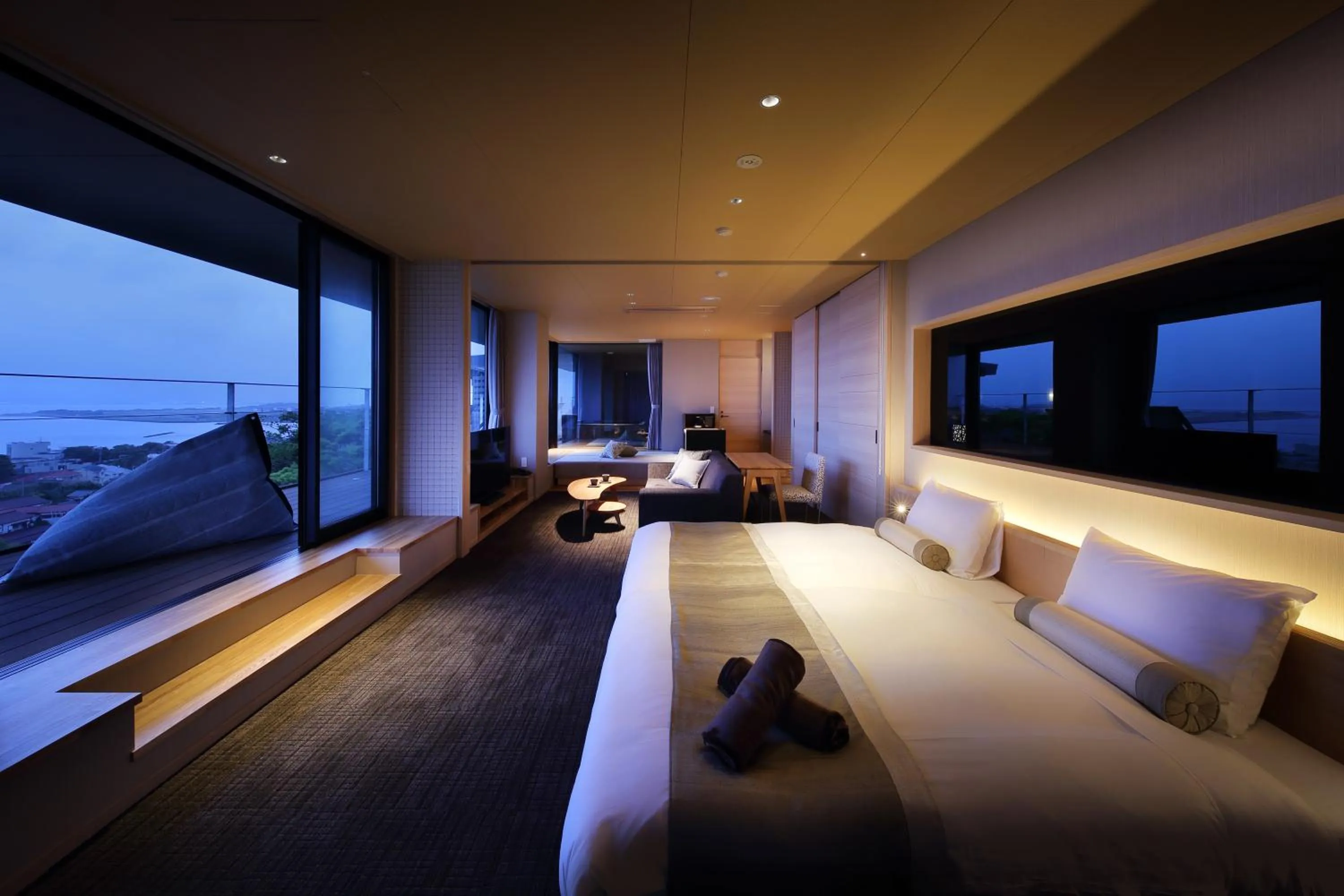 View (from property/room), Bed in The Shinra