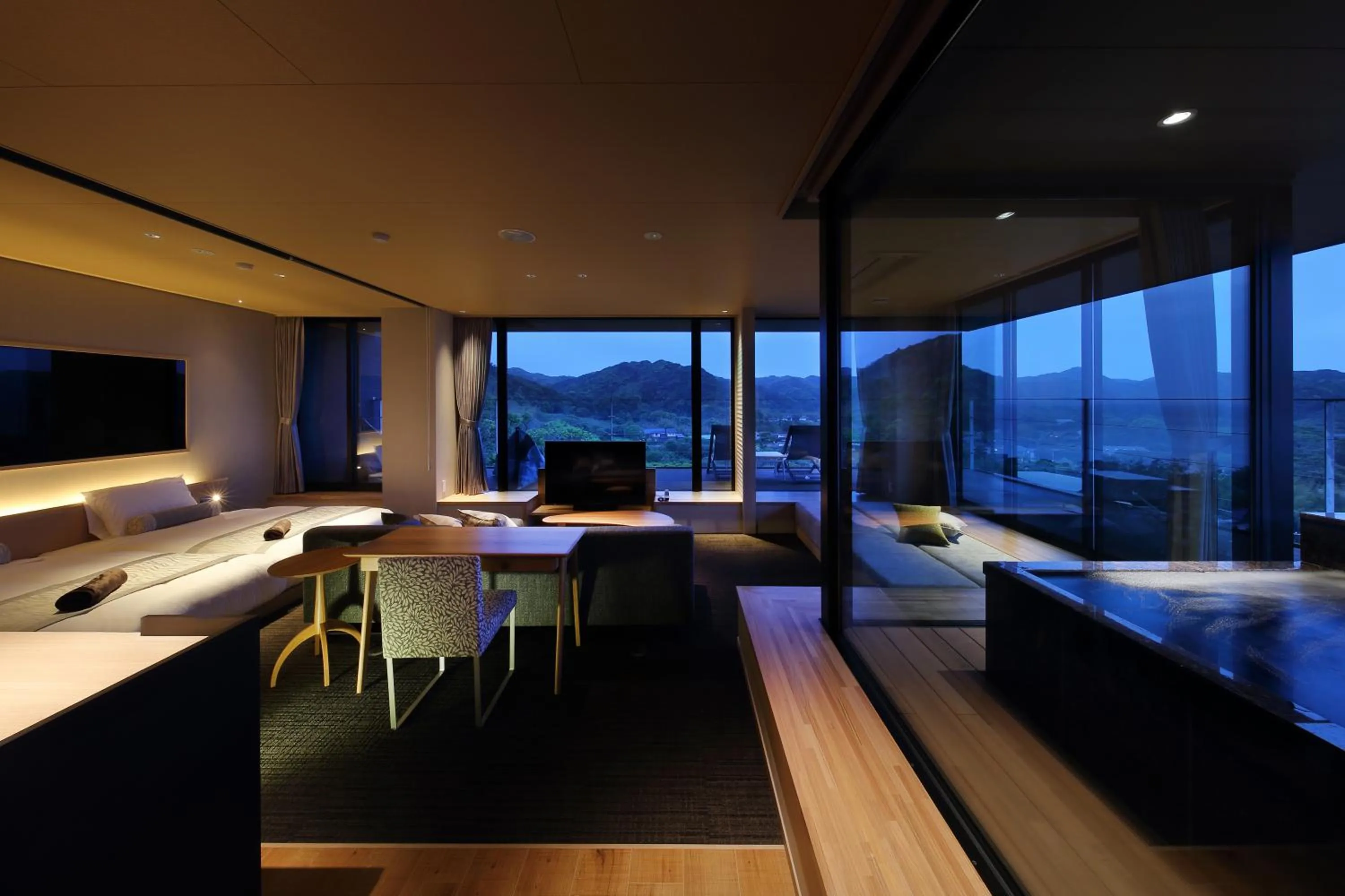 Hot Spring Bath in The Shinra