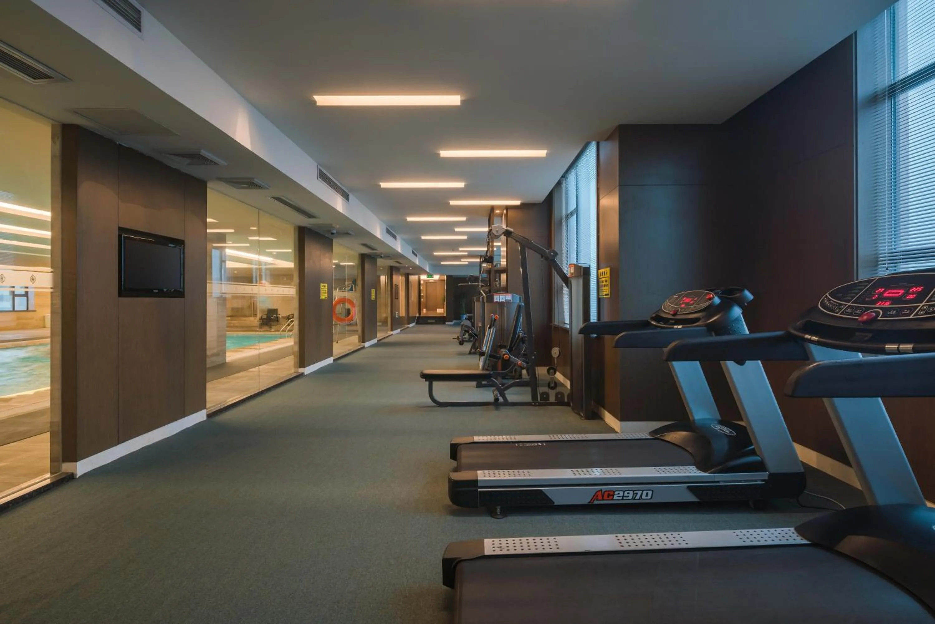 Fitness centre/facilities in Happiness Hotel
