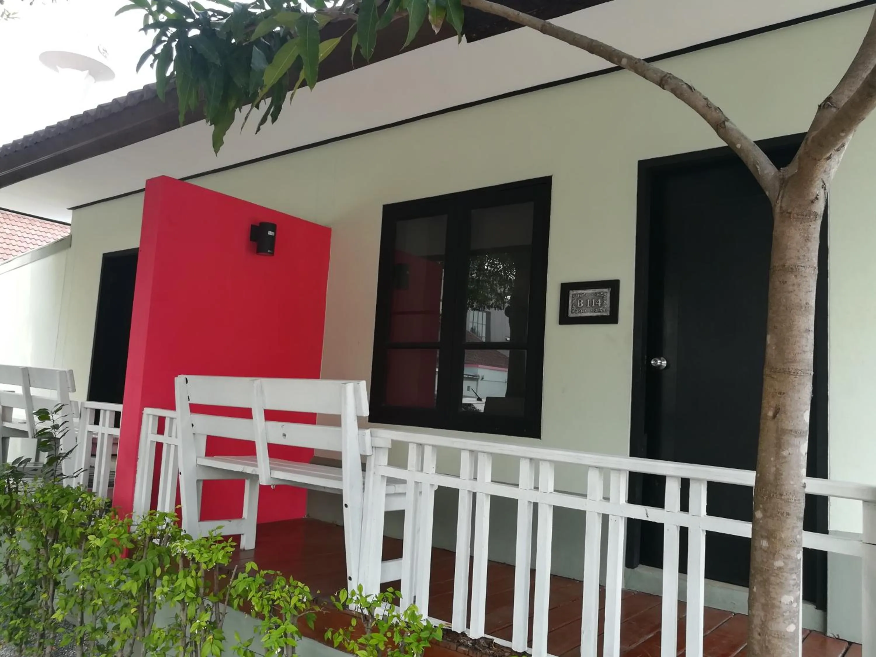 Bird's eye view in Nice Resort Pattaya