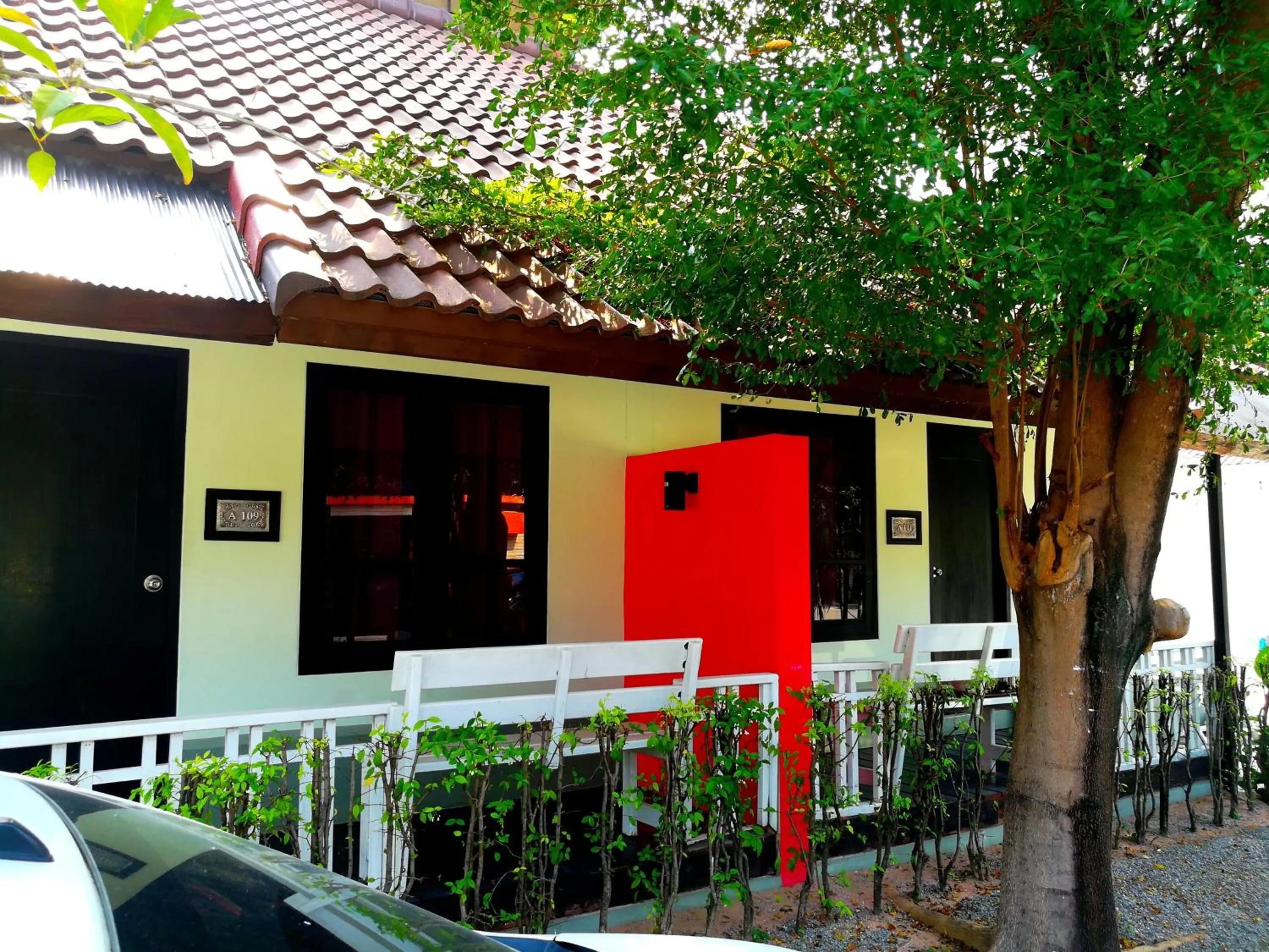 Garden in Nice Resort Pattaya