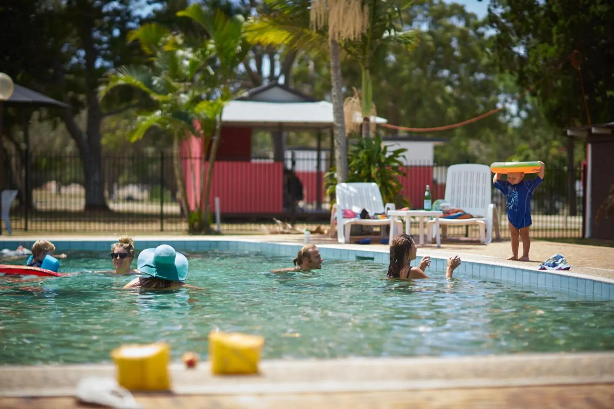 Swimming pool in Ingenia Holidays Byron Bay Swimming pool in Ingenia Holidays Byron Bay