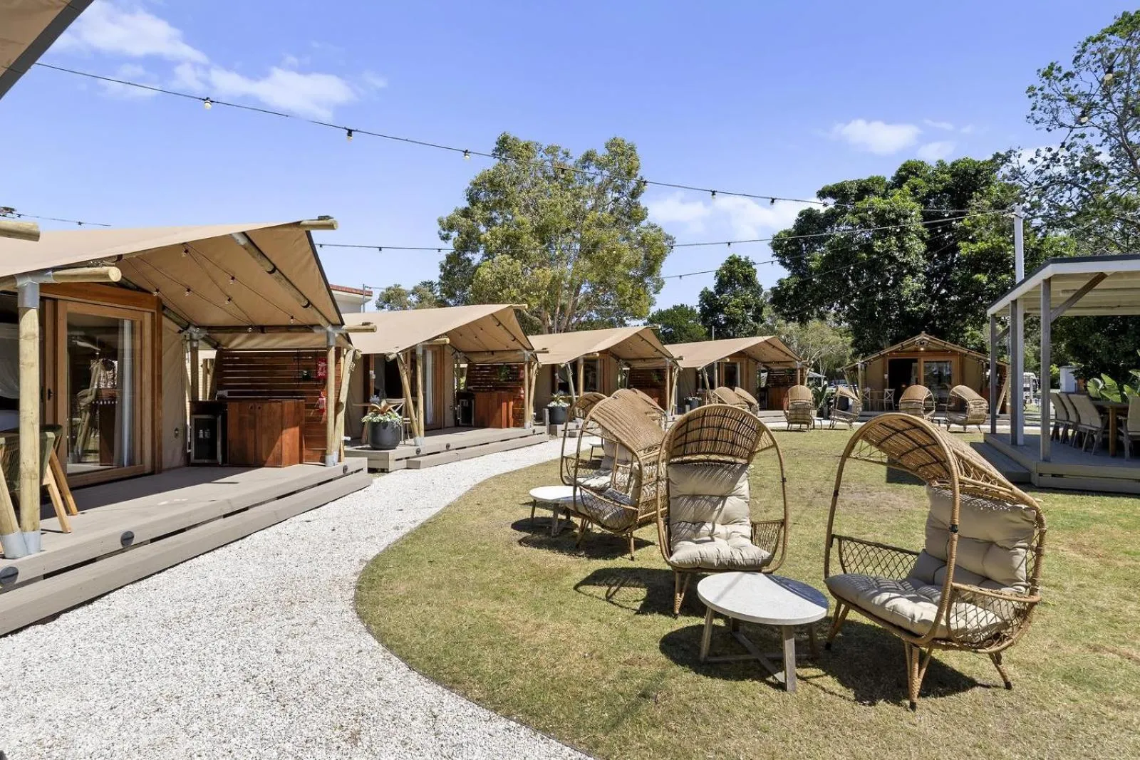 Garden in Ingenia Holidays Byron Bay