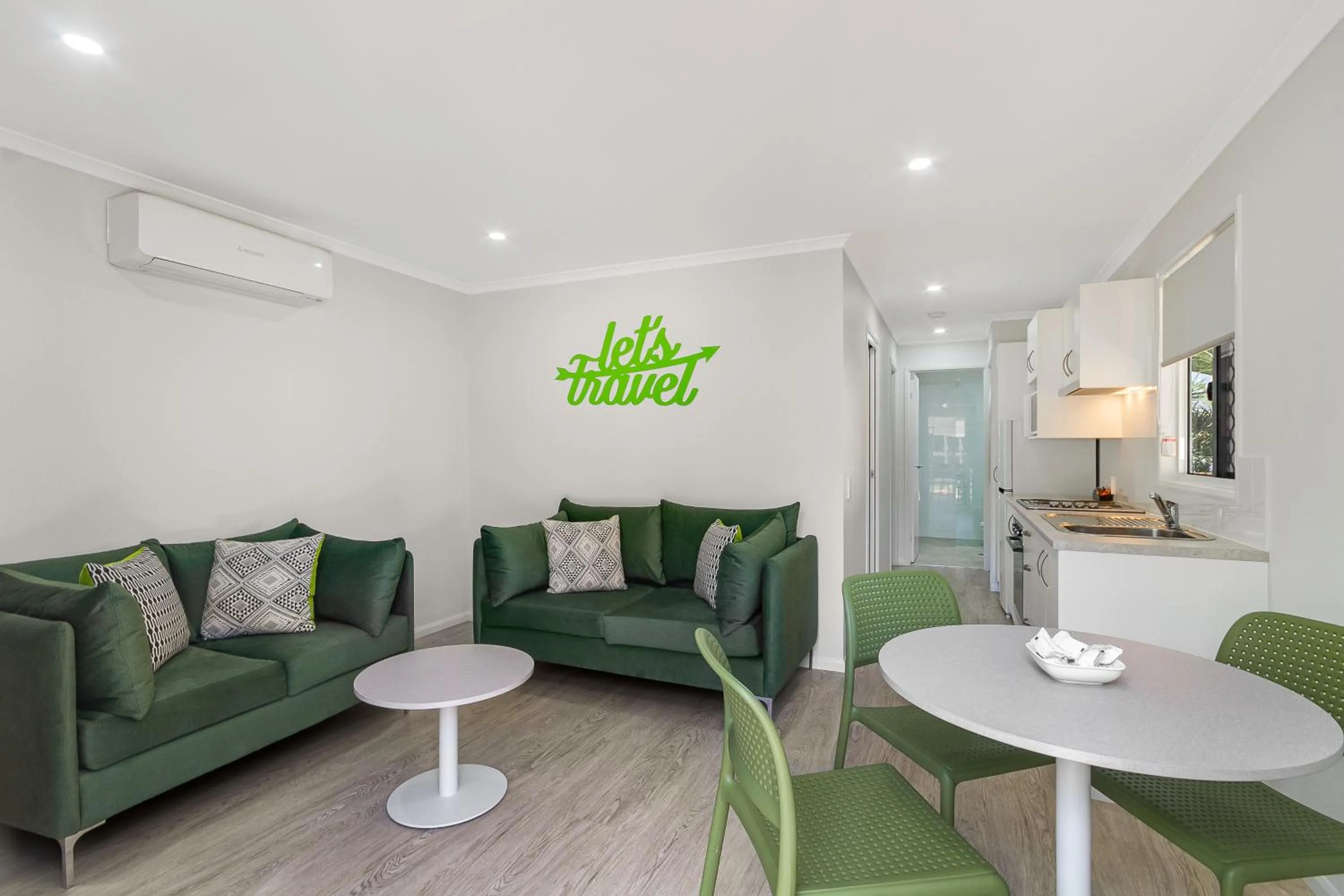 Living room in Ingenia Holidays Byron Bay