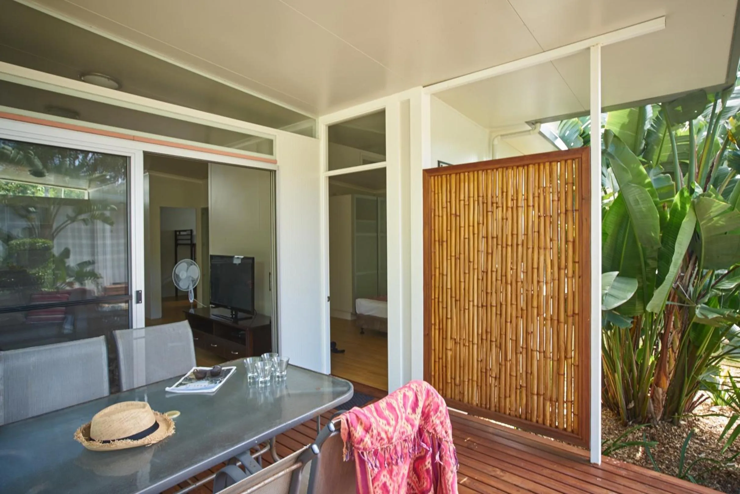 Balcony/Terrace in Ingenia Holidays Byron Bay