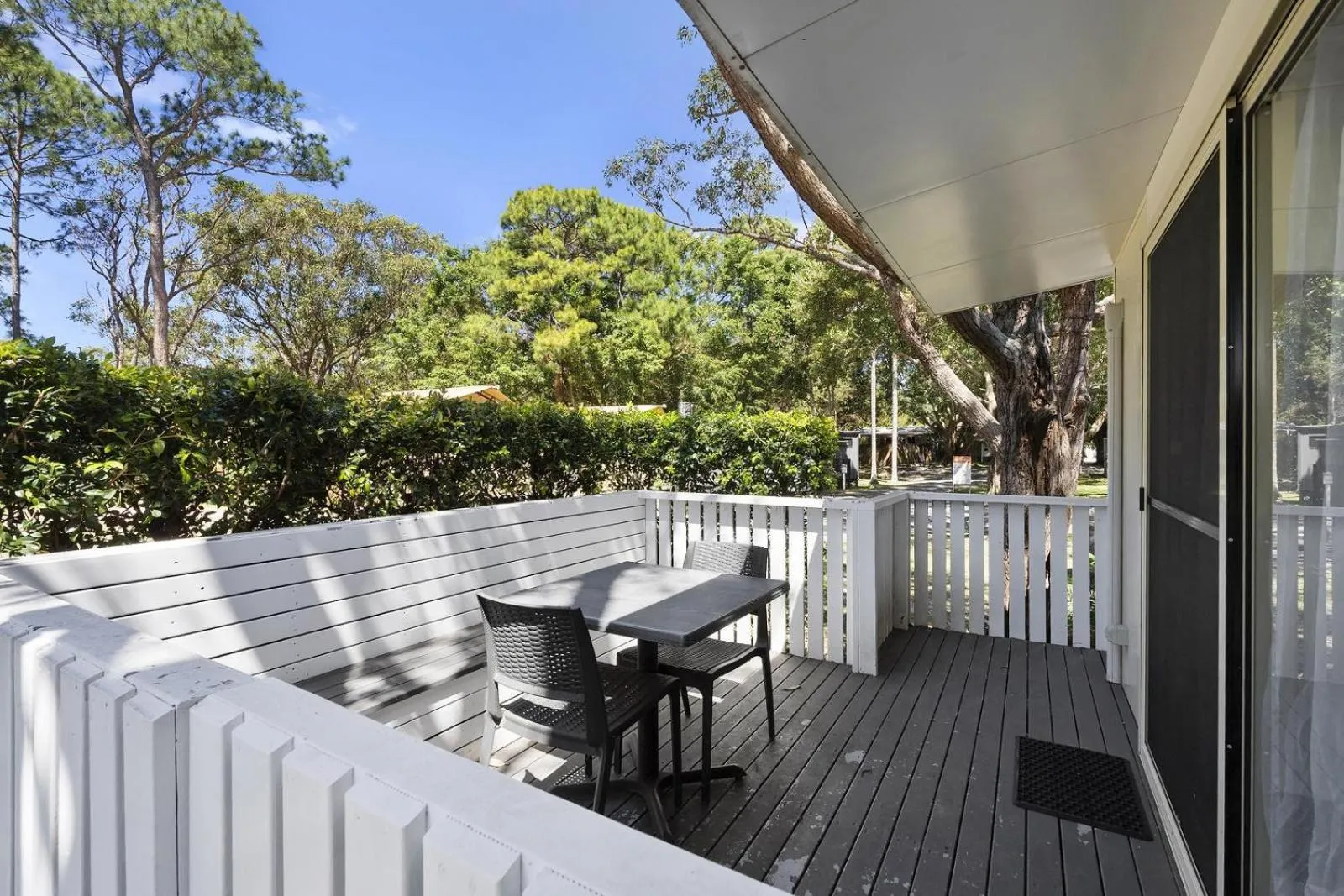 Patio in Ingenia Holidays Byron Bay