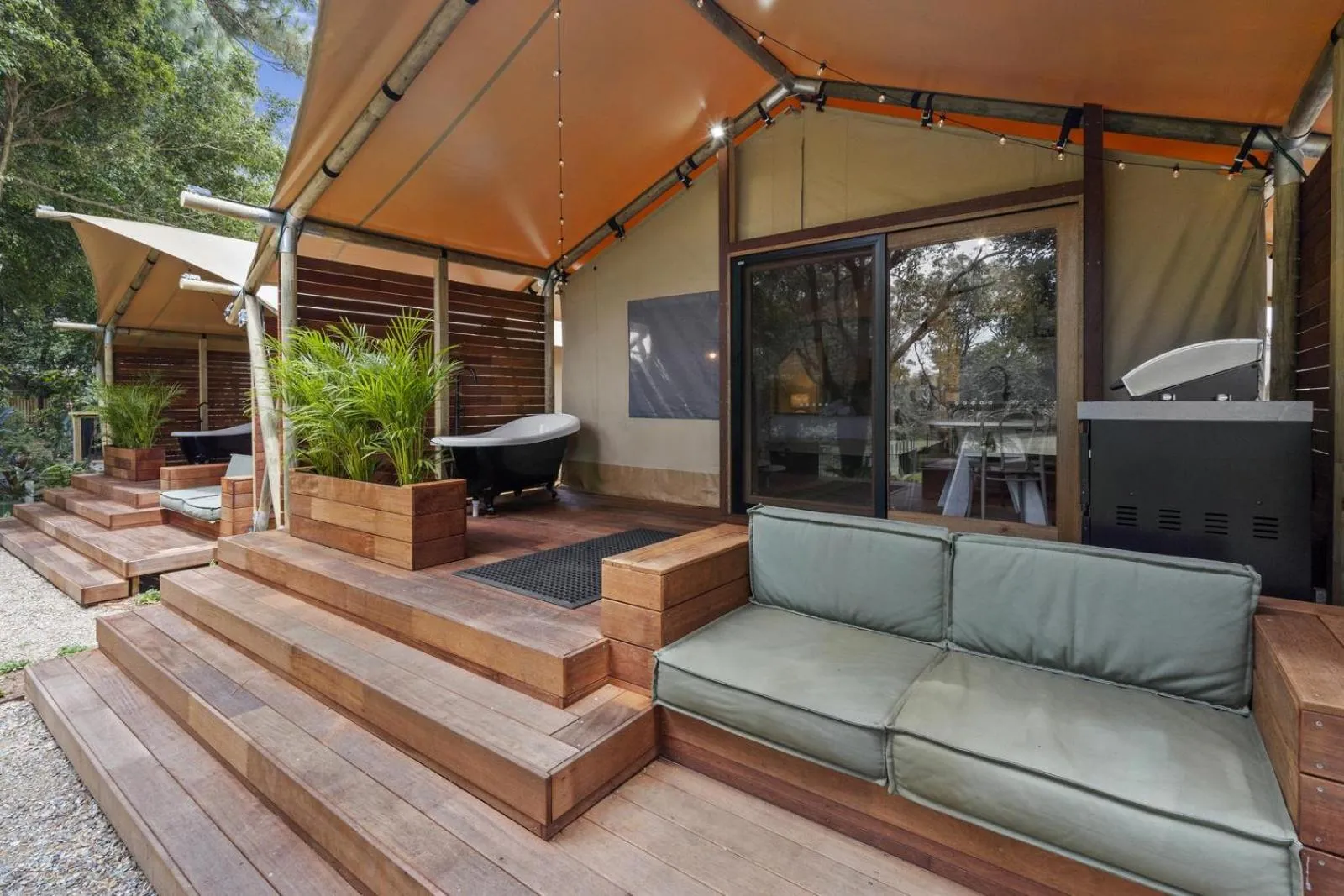 Patio in Ingenia Holidays Byron Bay