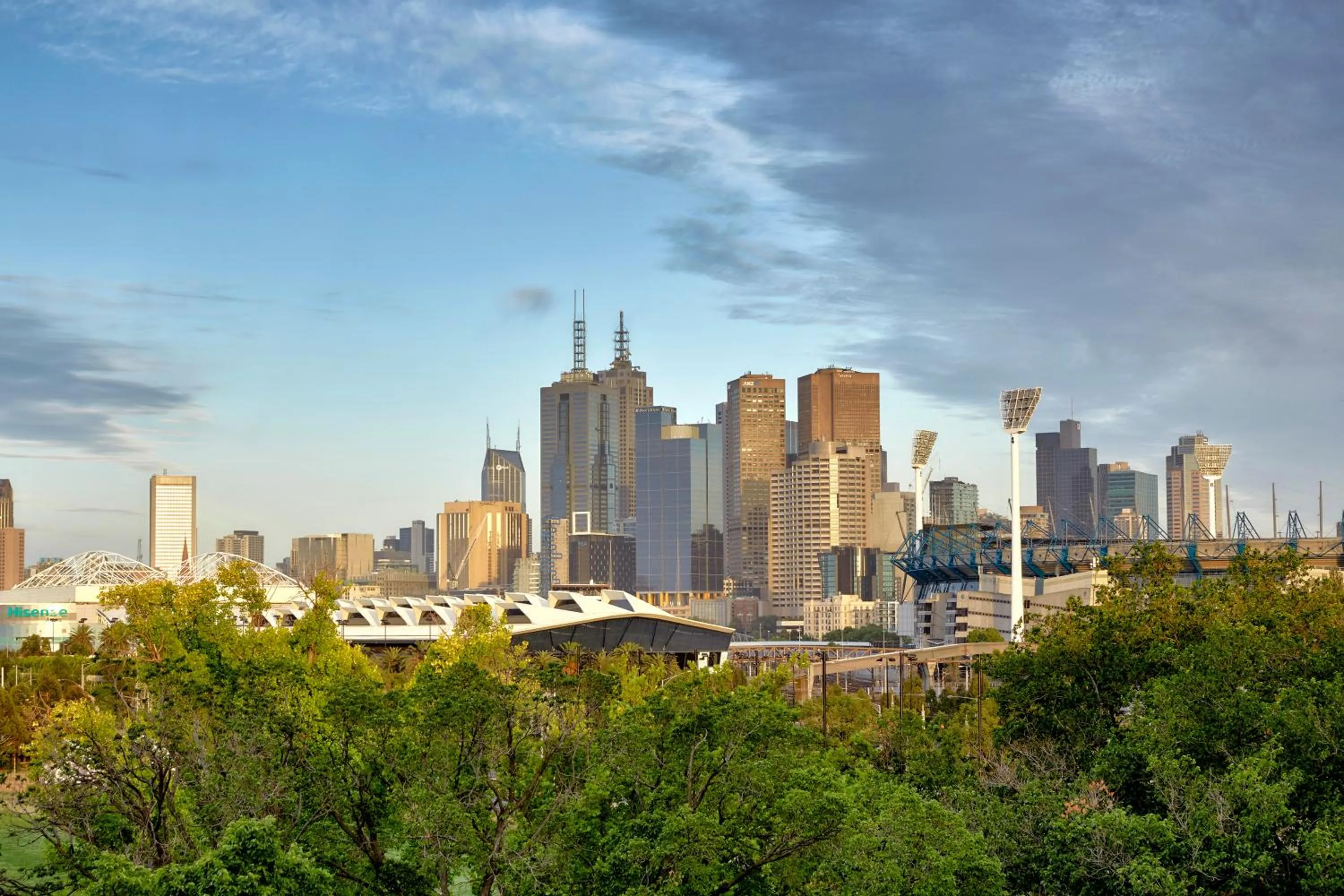 City view in 381 Cremorne