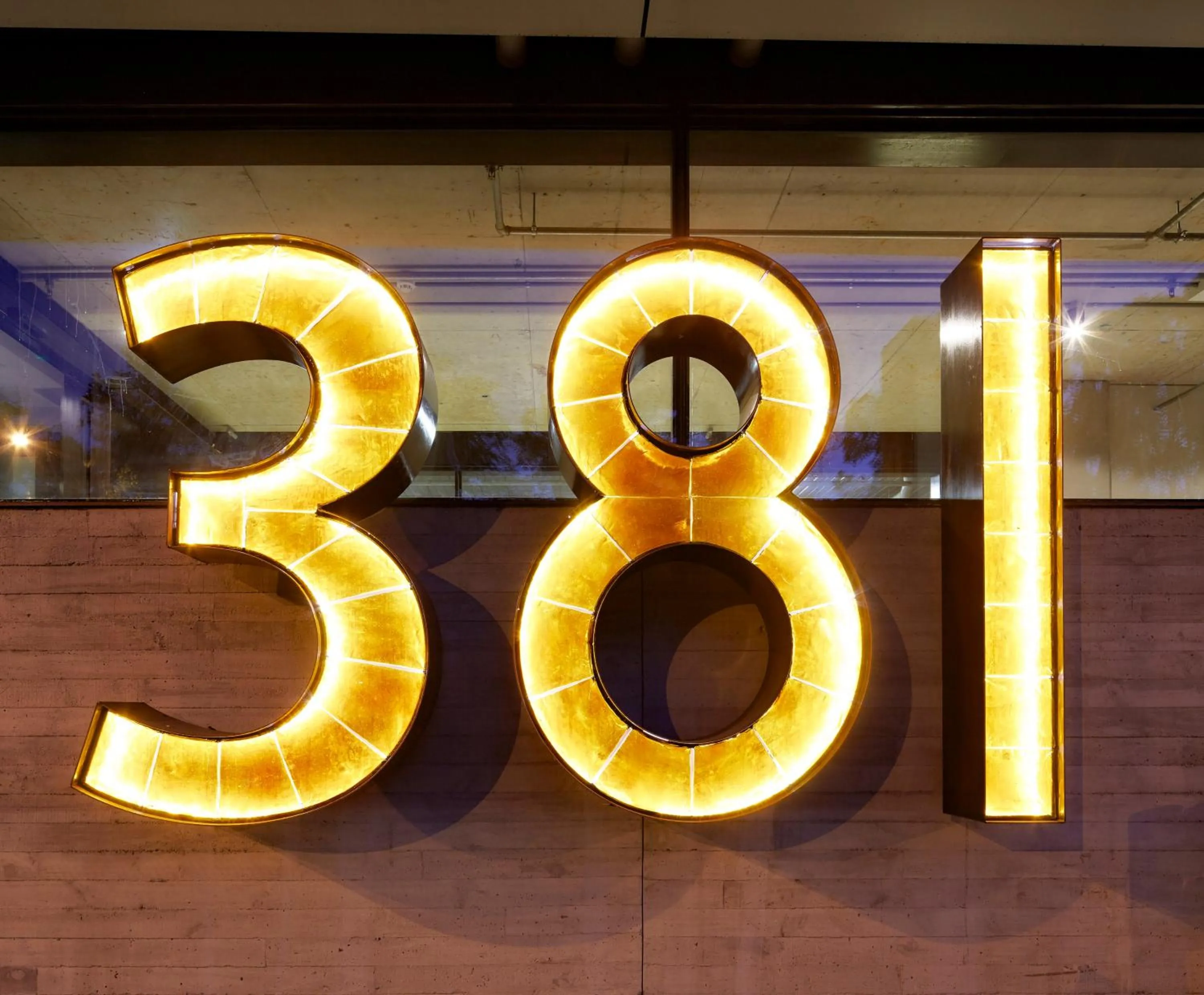 Decorative detail in 381 Cremorne