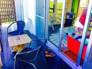 Balcony/Terrace in Ma-Blue Garden House