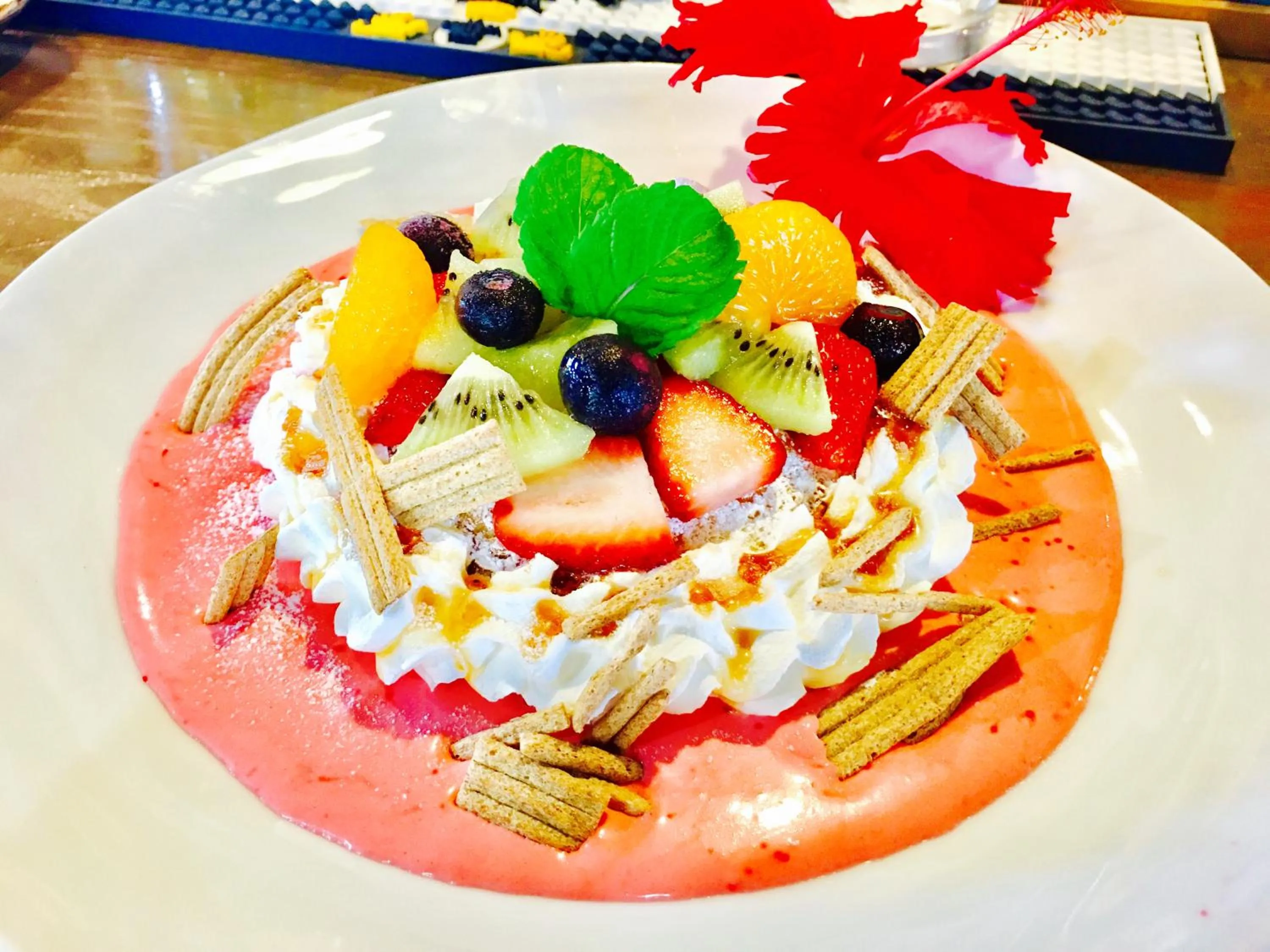 Food in Ma-Blue Garden House