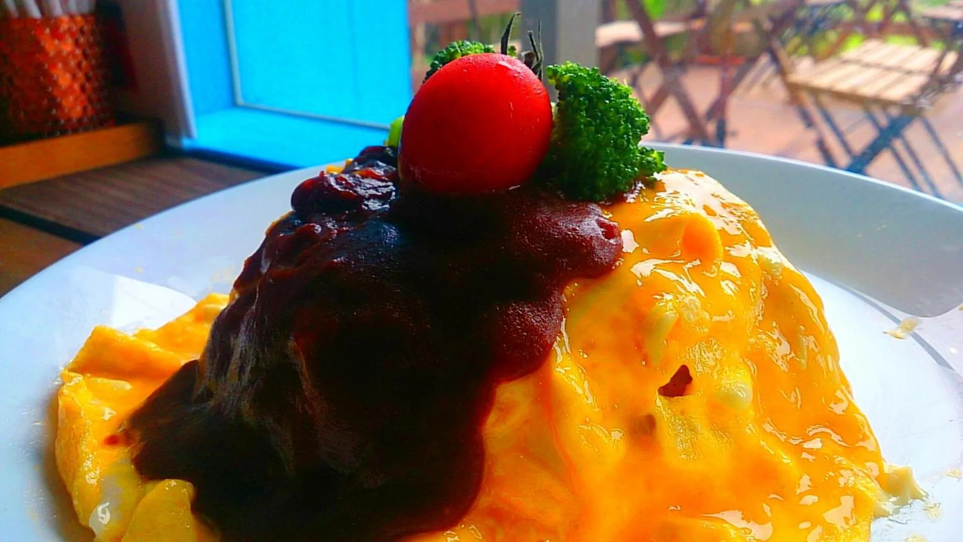 Food in Ma-Blue Garden House