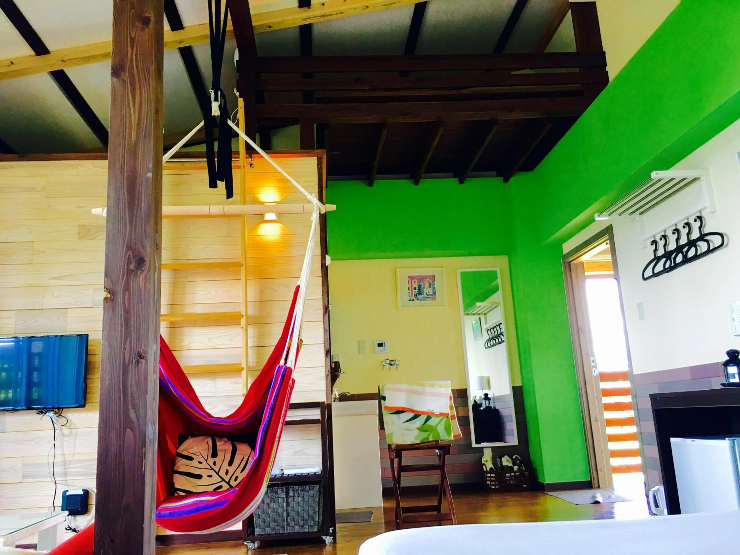 Decorative detail, Bed in Ma-Blue Garden House