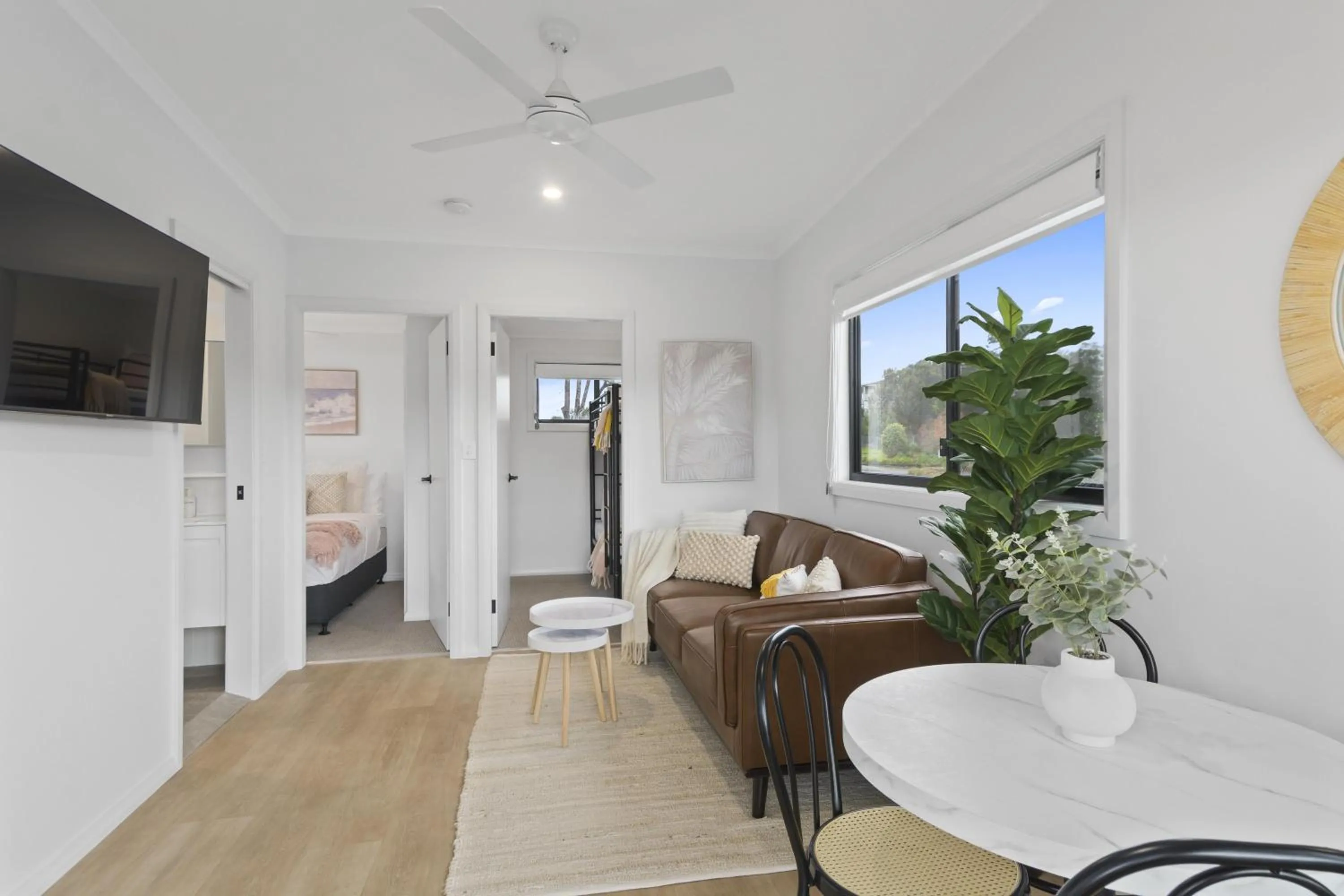 Living room in Ingenia Holidays Lake Conjola