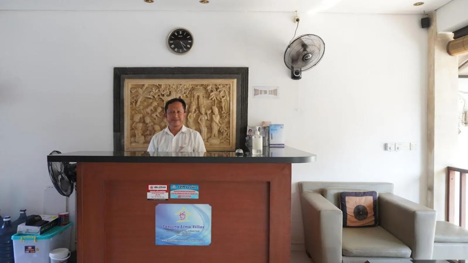 Lobby or reception in Tahoma Villas Seminyak by ABM