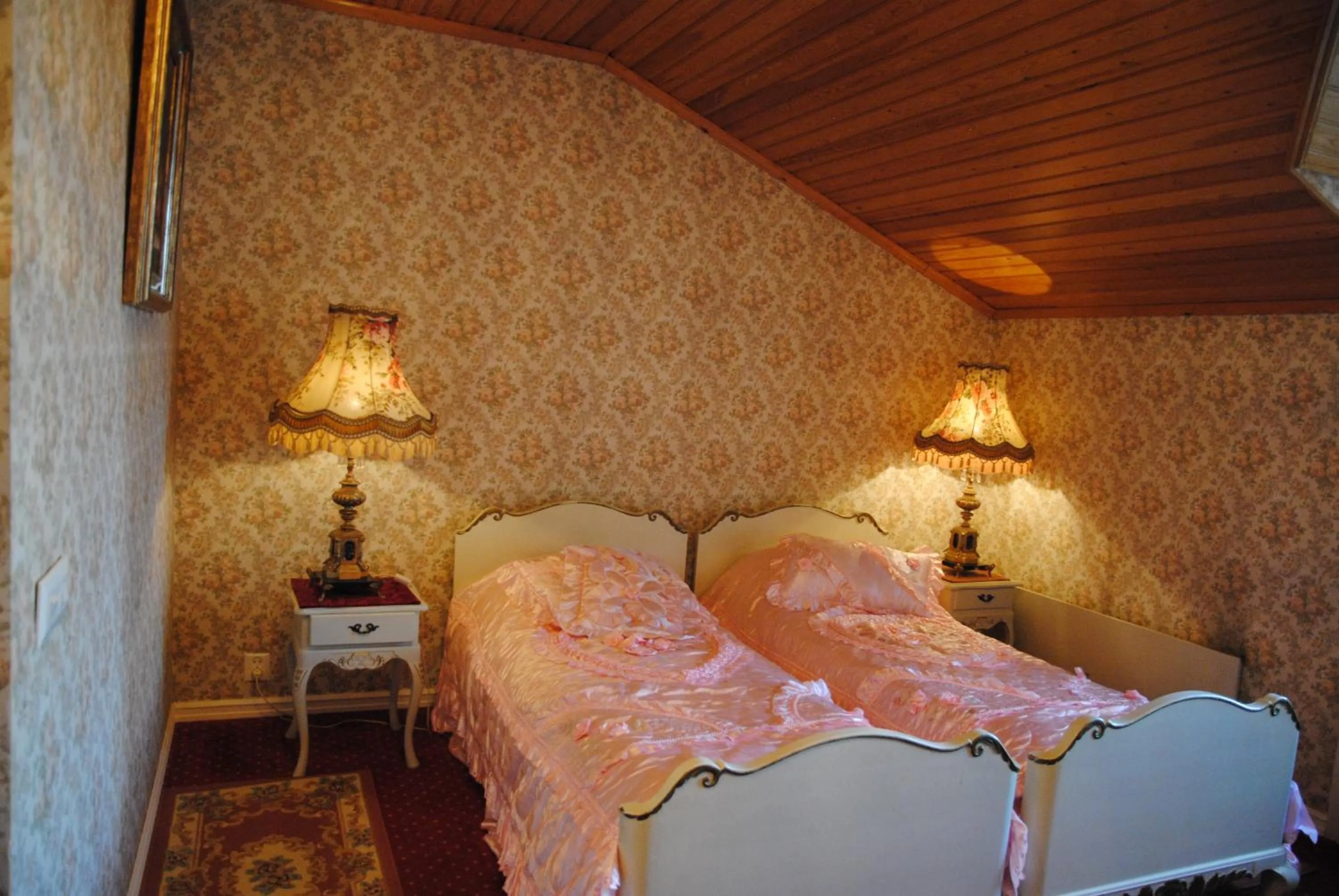 Bed in Hotel Villa Antonius