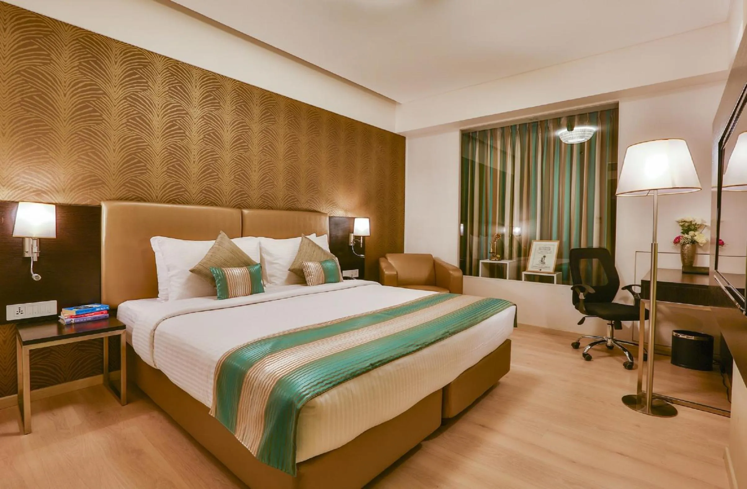 Bedroom, Bed in T24 Residency Mumbai International Airport Hotel