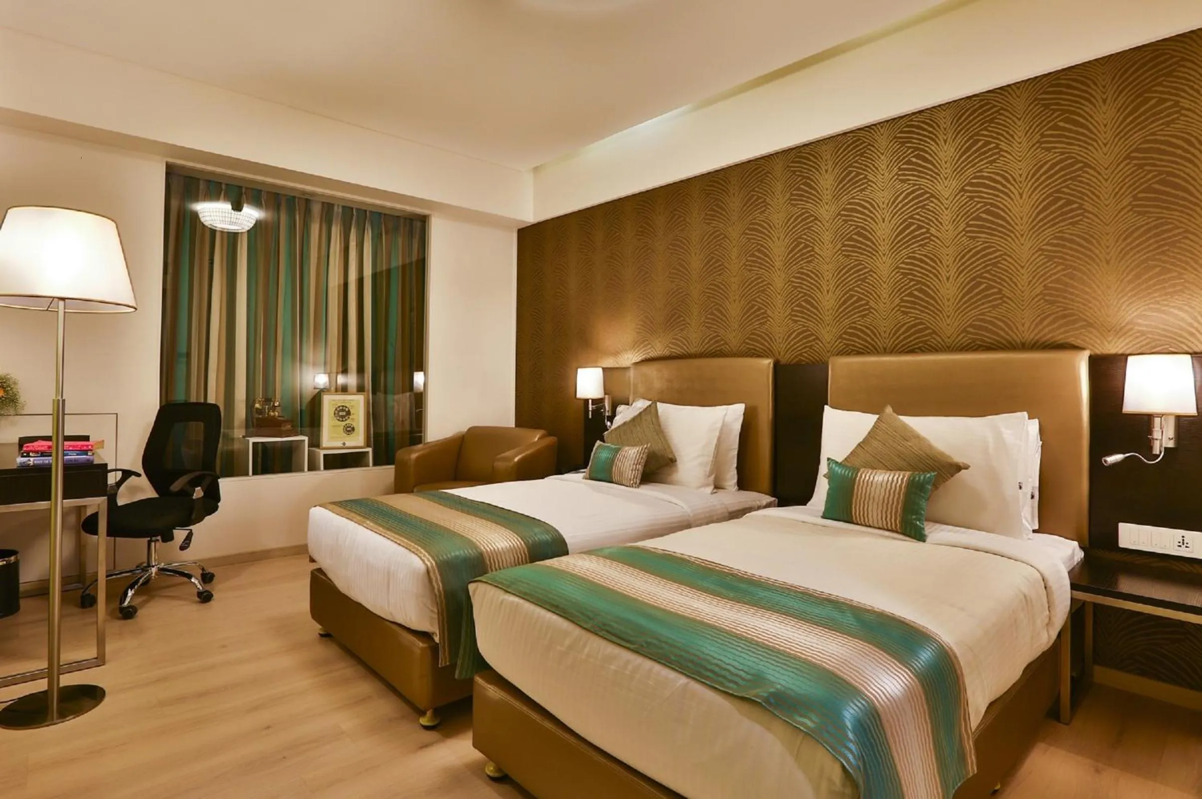 Bedroom, Bed in T24 Residency Mumbai International Airport Hotel