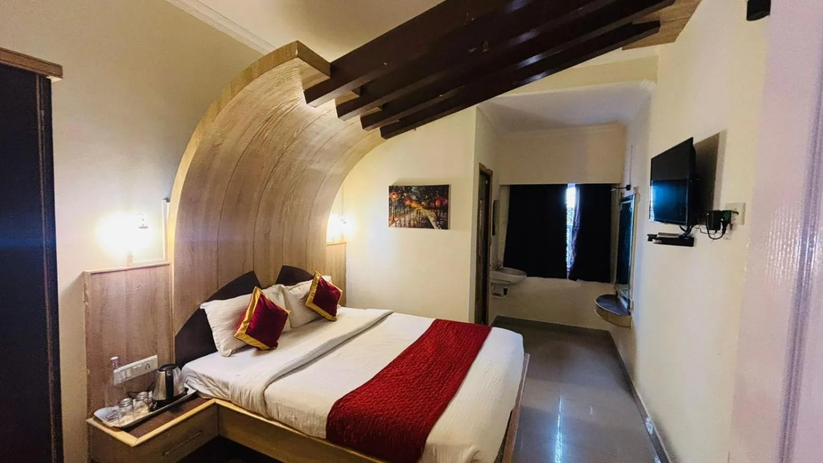 Bed in VR Residency