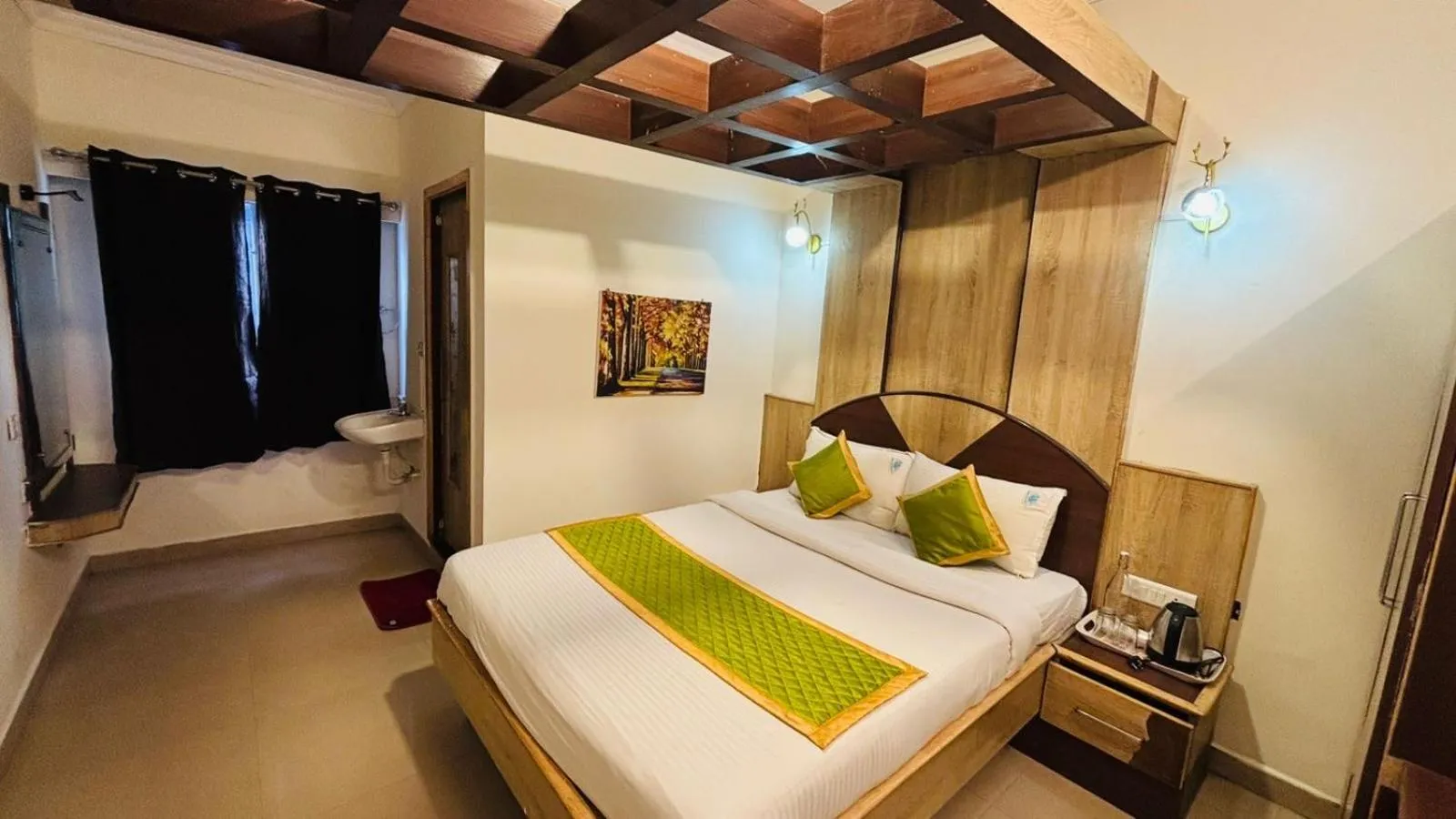 Bed in VR Residency