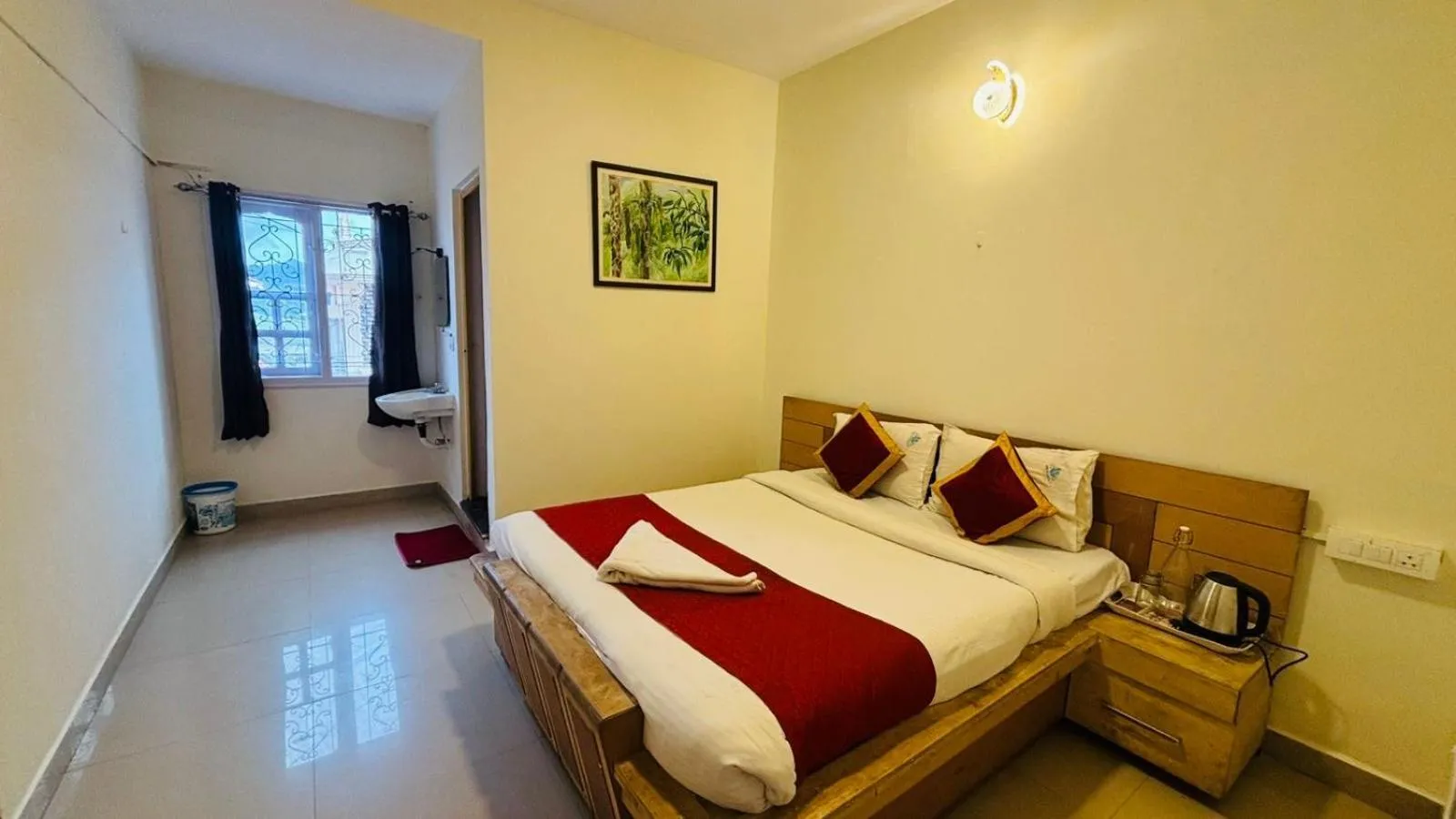 Bed in VR Residency