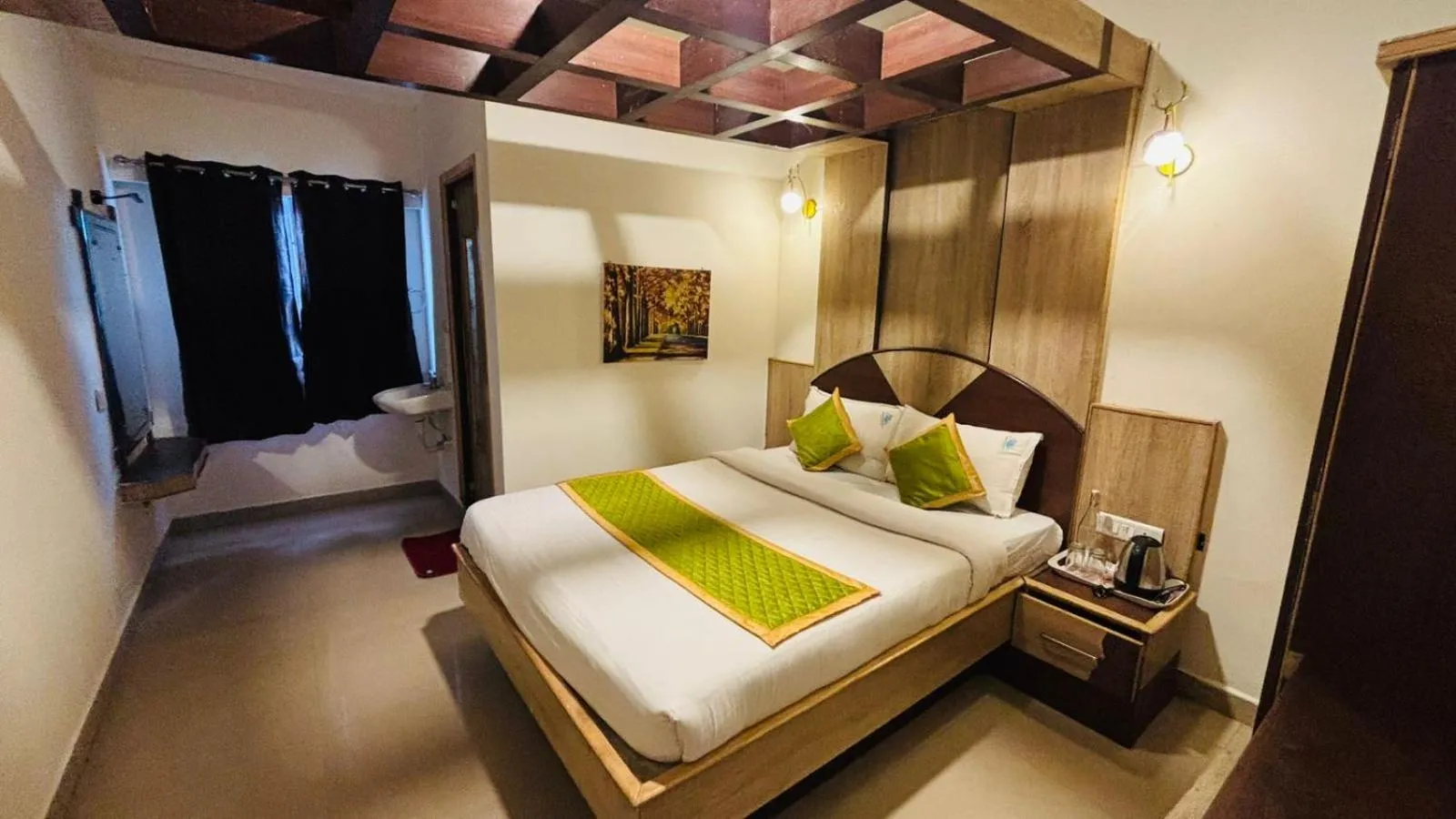 Bed in VR Residency