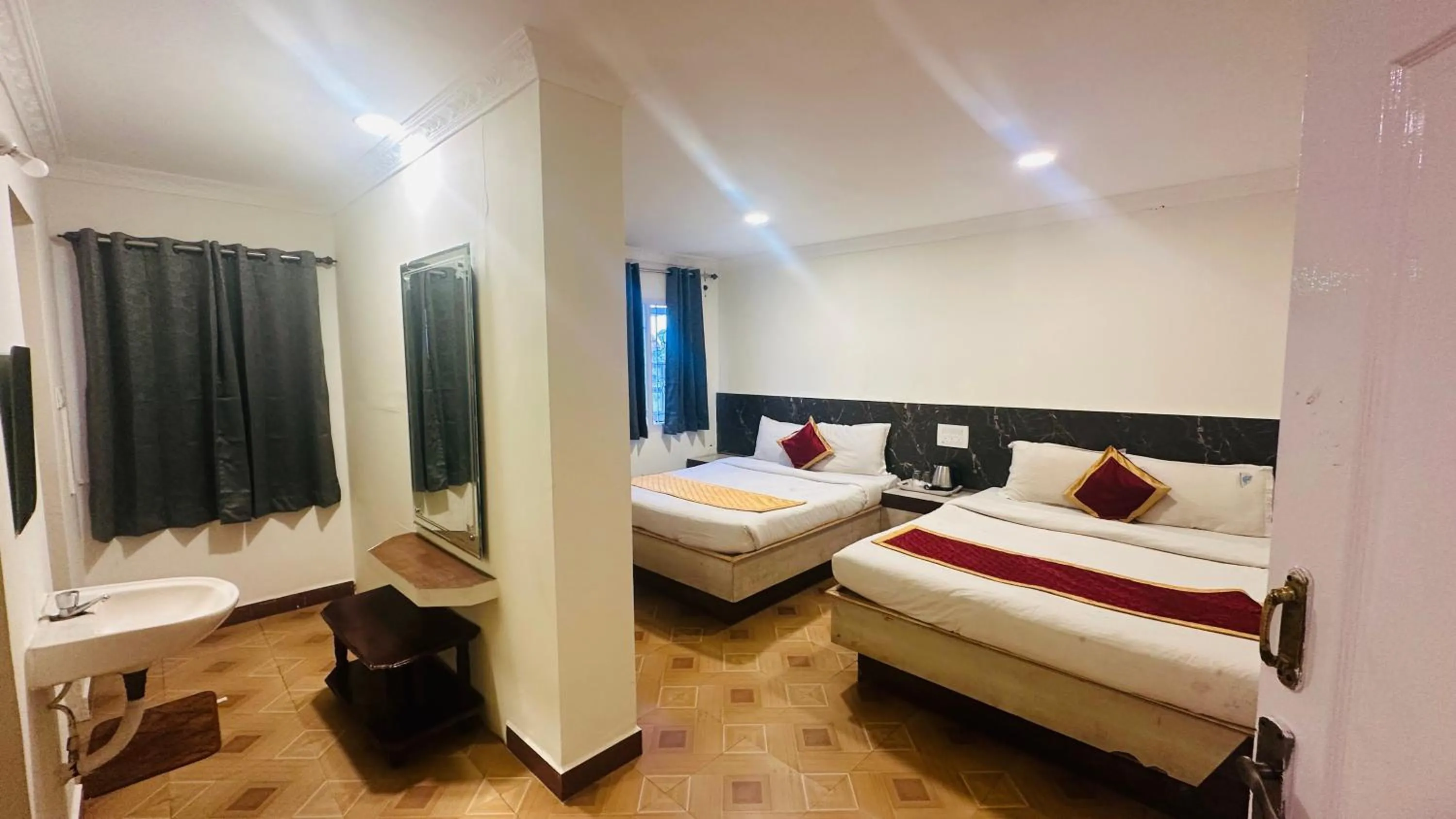 Bed in VR Residency