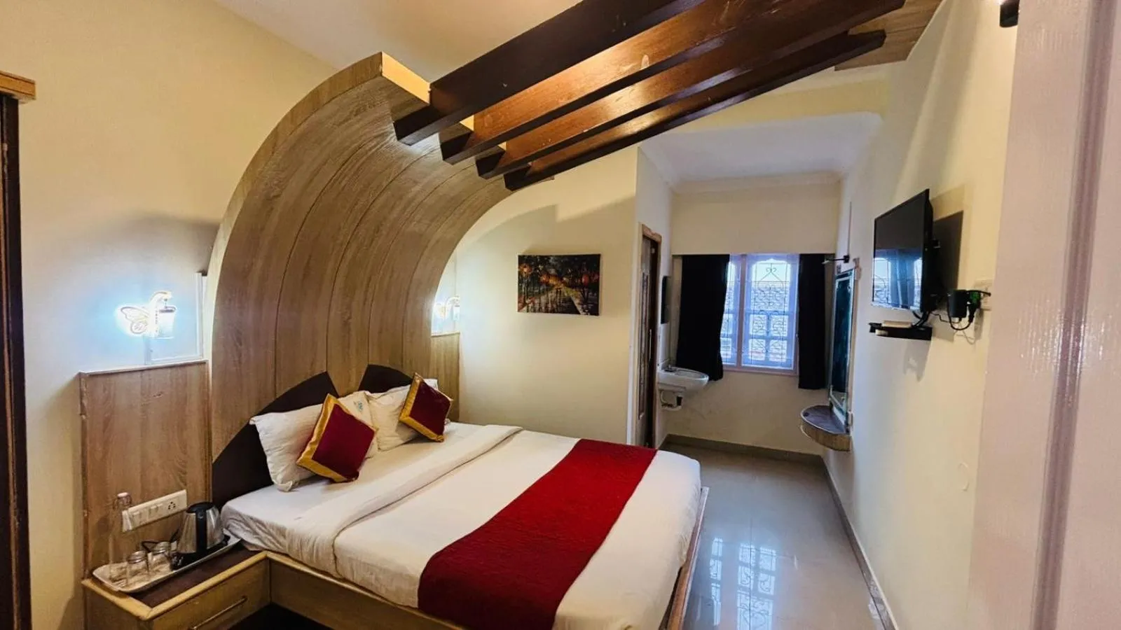 Bed in VR Residency