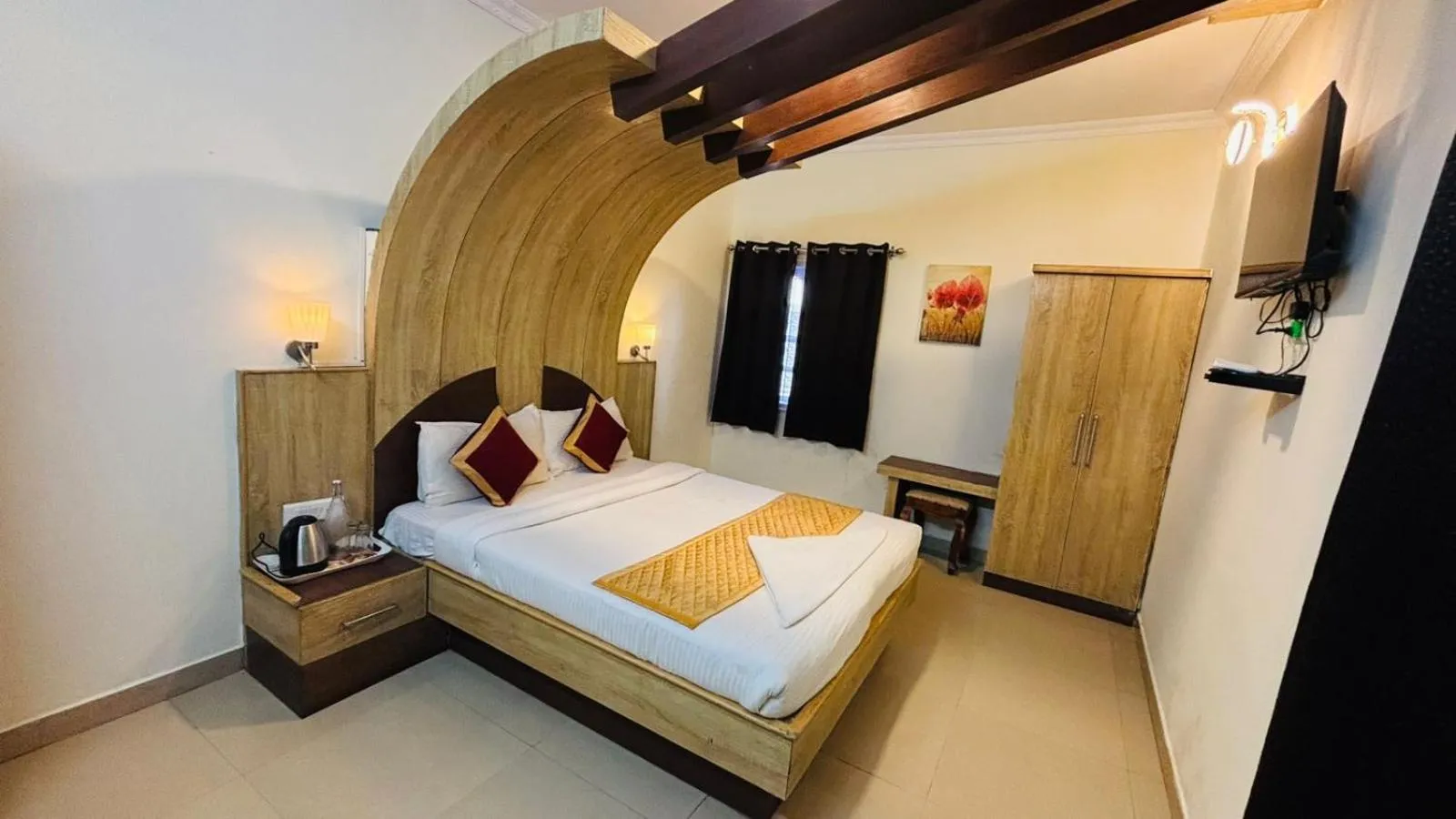 Bed in VR Residency