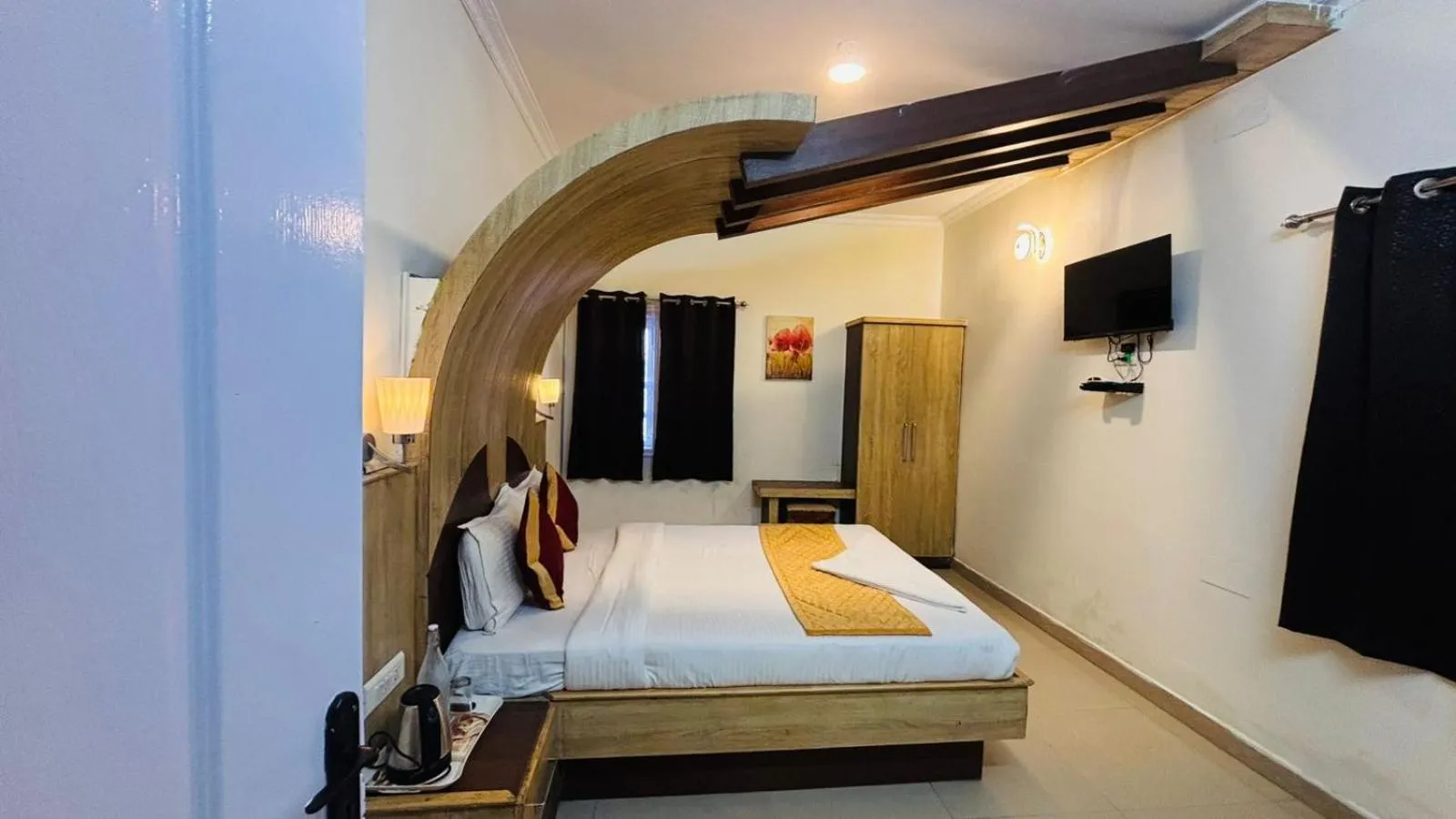 Bed in VR Residency