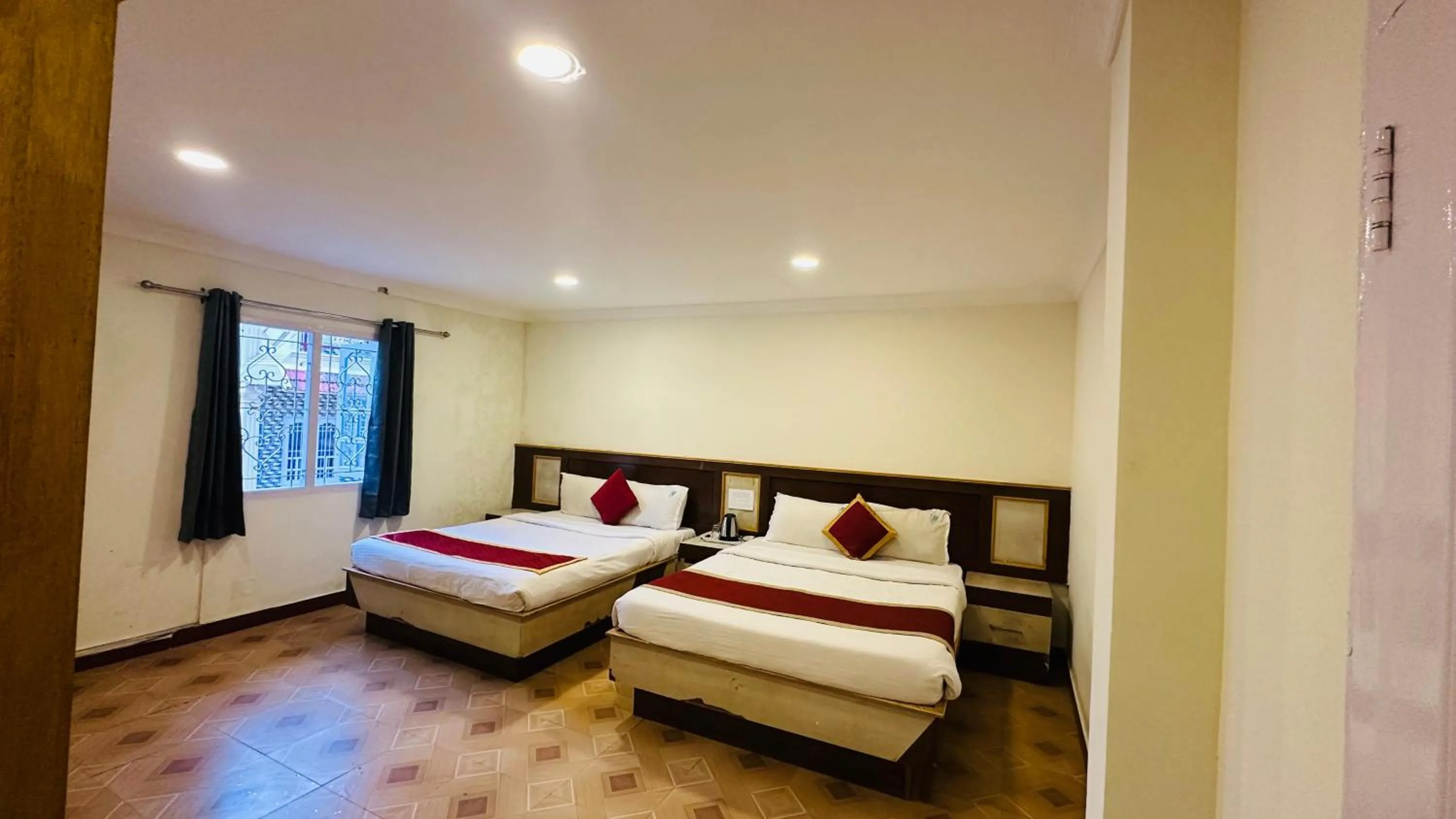Bed in VR Residency
