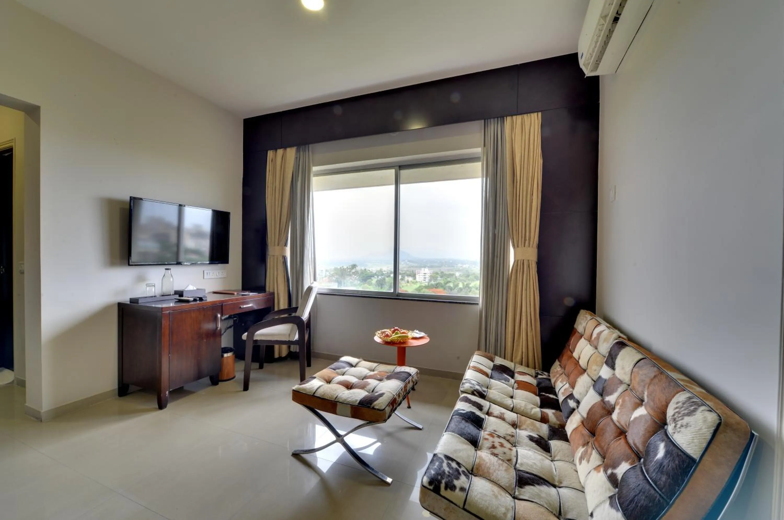 Living room in The Fern Residency, Vadgaon - Talegaon, Pune