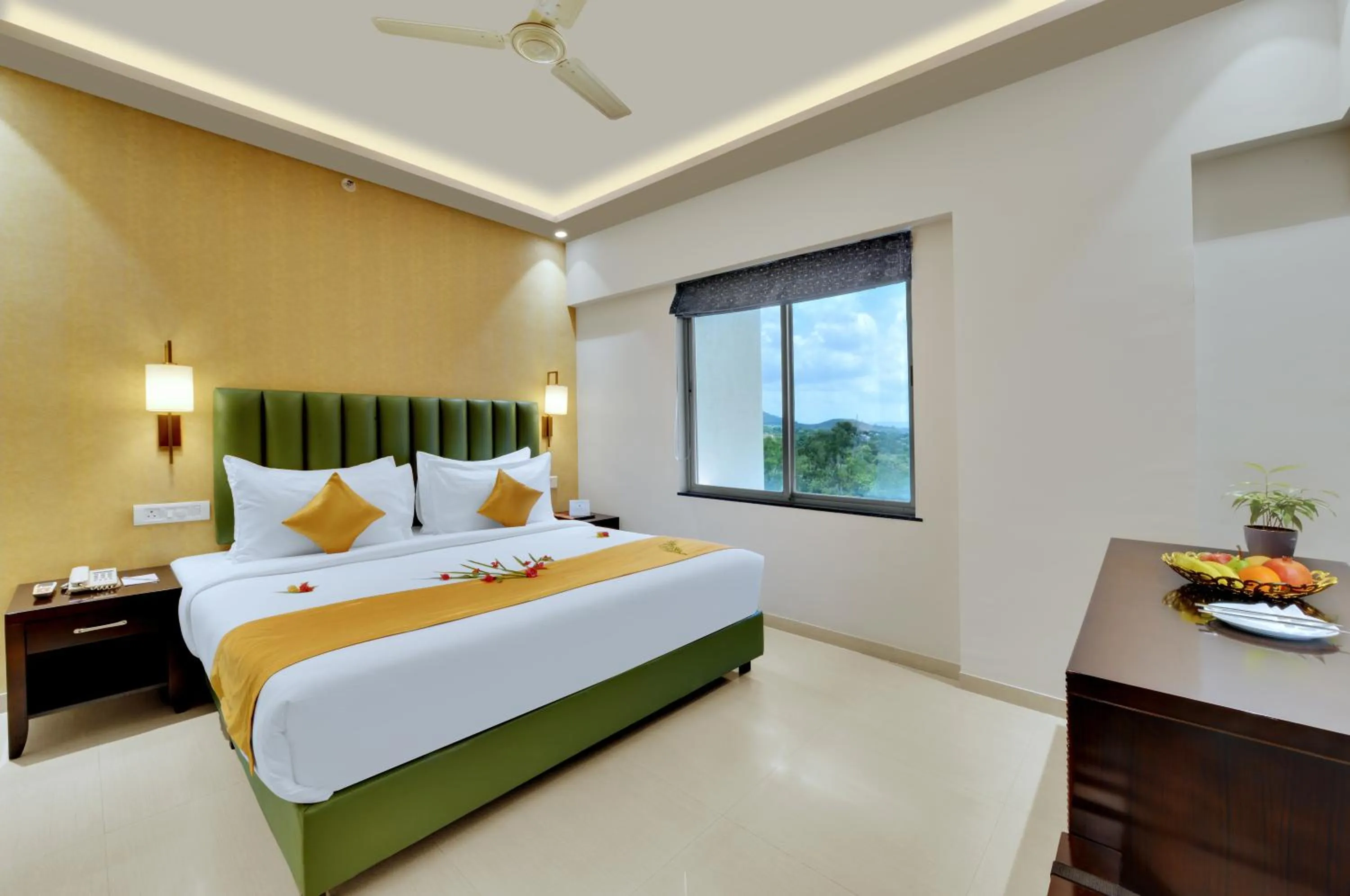 Bedroom, Bed in The Fern Residency, Vadgaon - Talegaon, Pune