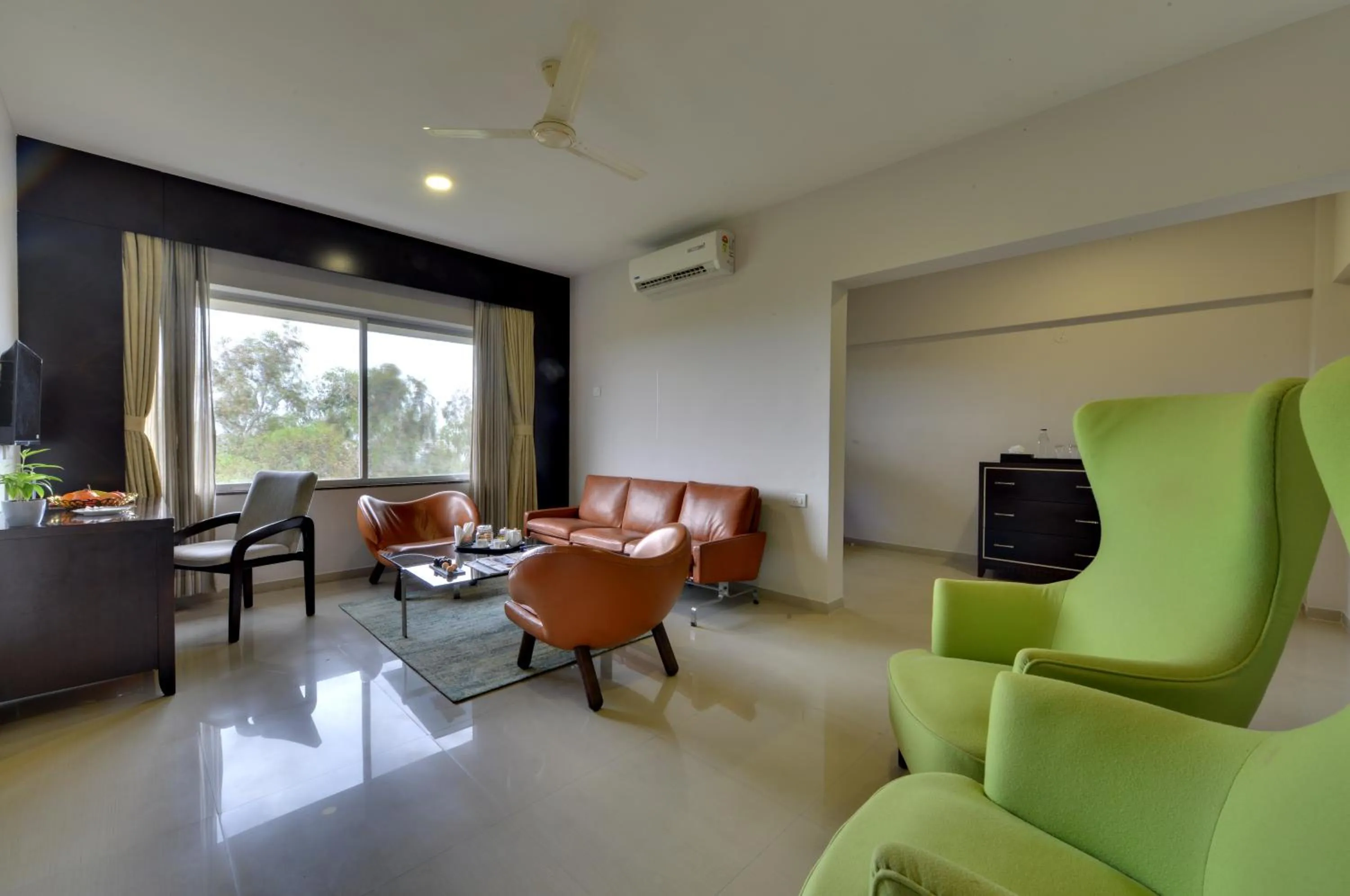 Living room in The Fern Residency, Vadgaon - Talegaon, Pune