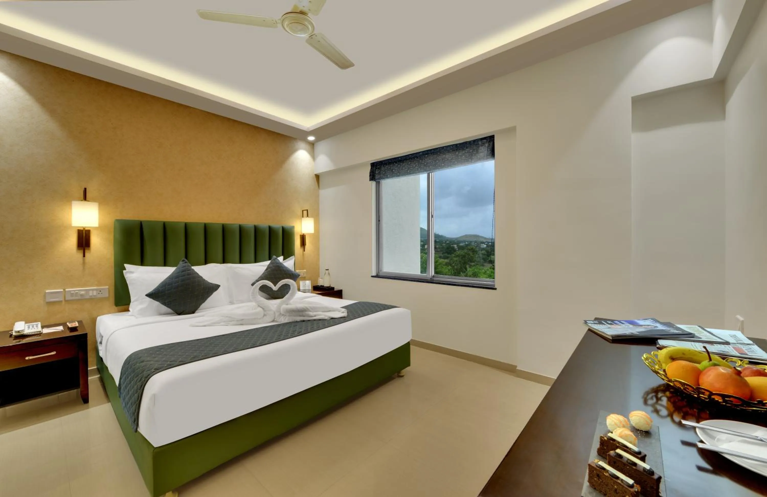 Bedroom, Bed in The Fern Residency, Vadgaon - Talegaon, Pune