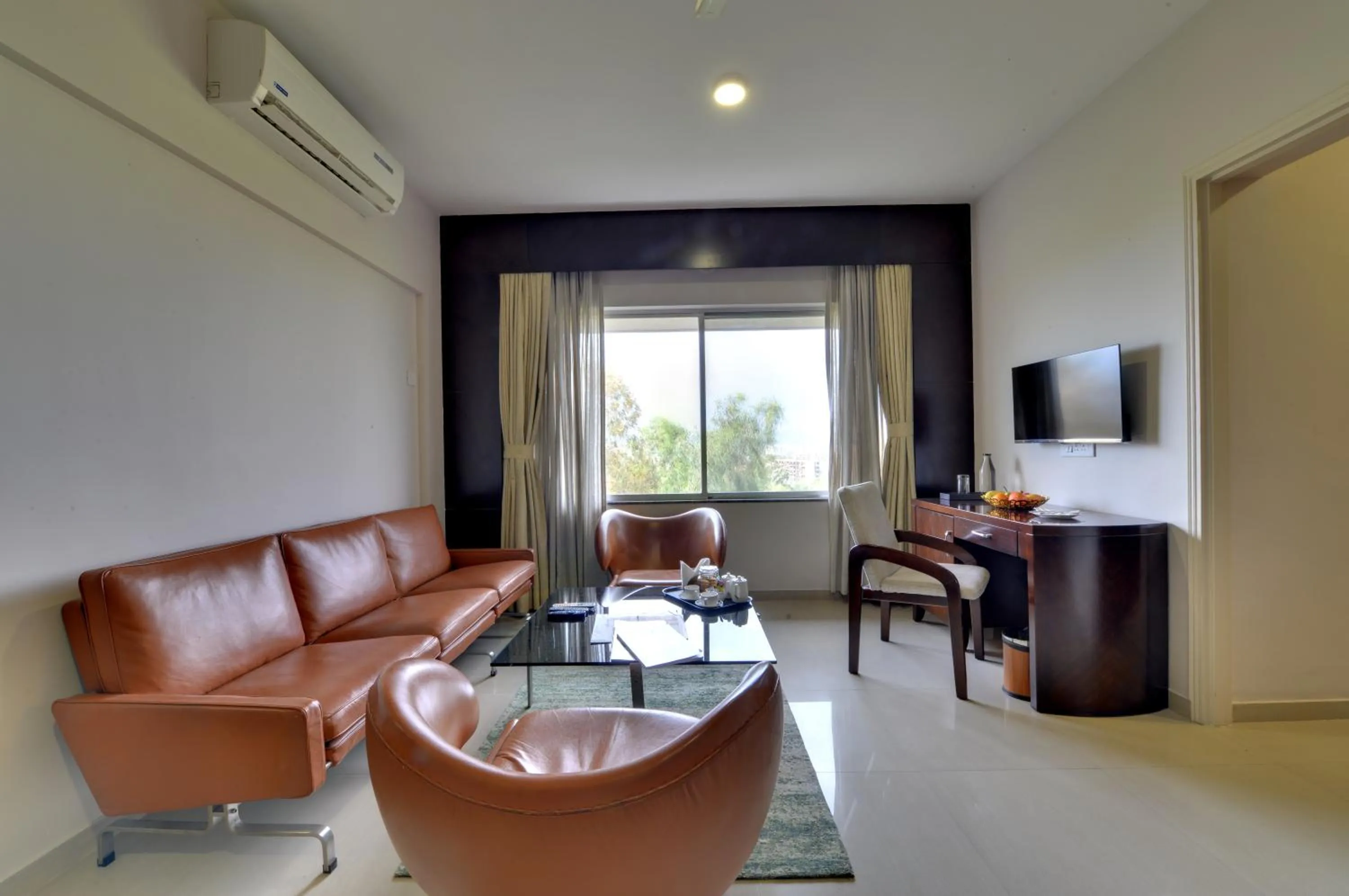 Living room in The Fern Residency, Vadgaon - Talegaon, Pune