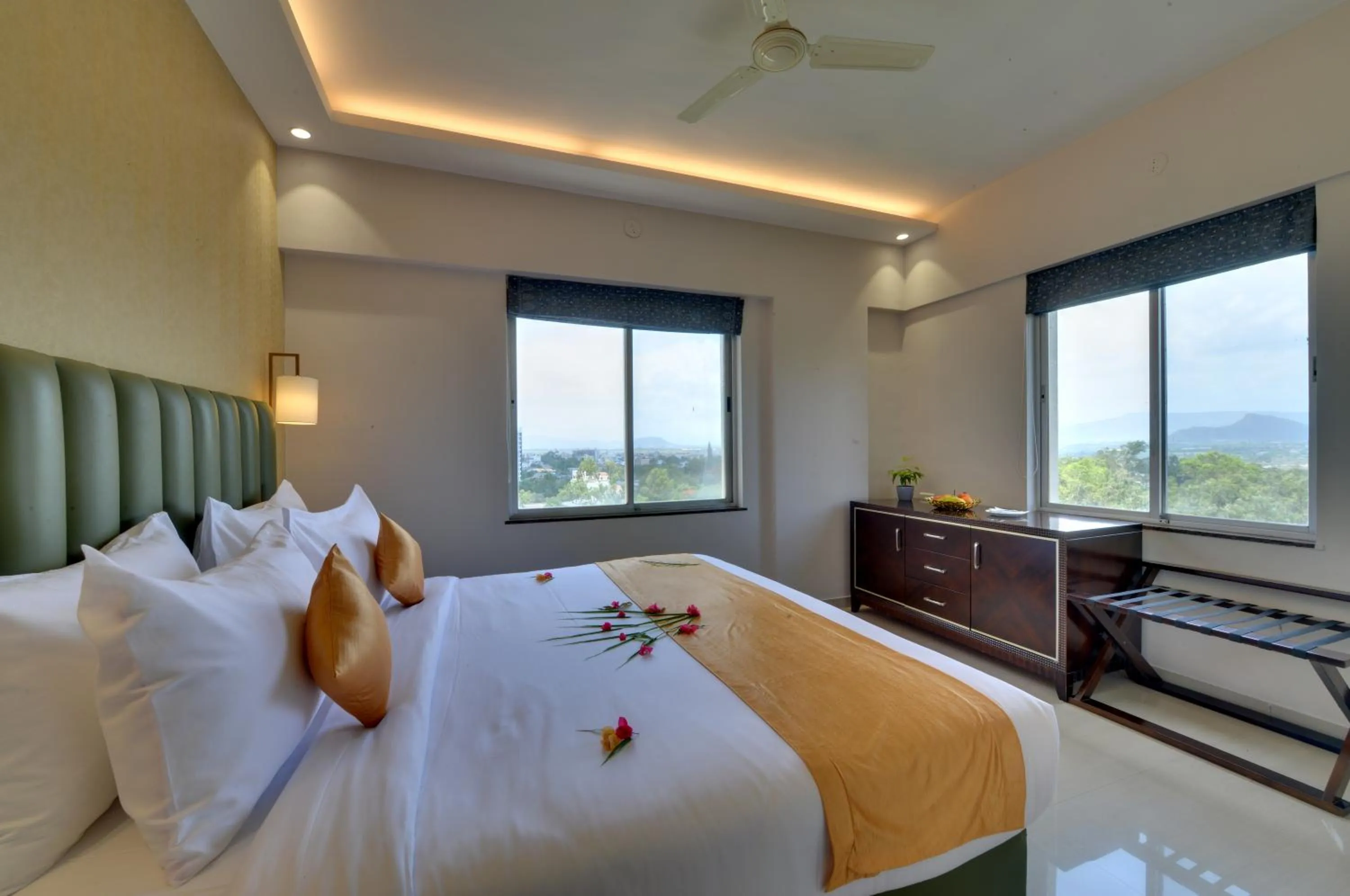 View (from property/room), Bed in The Fern Residency, Vadgaon - Talegaon, Pune