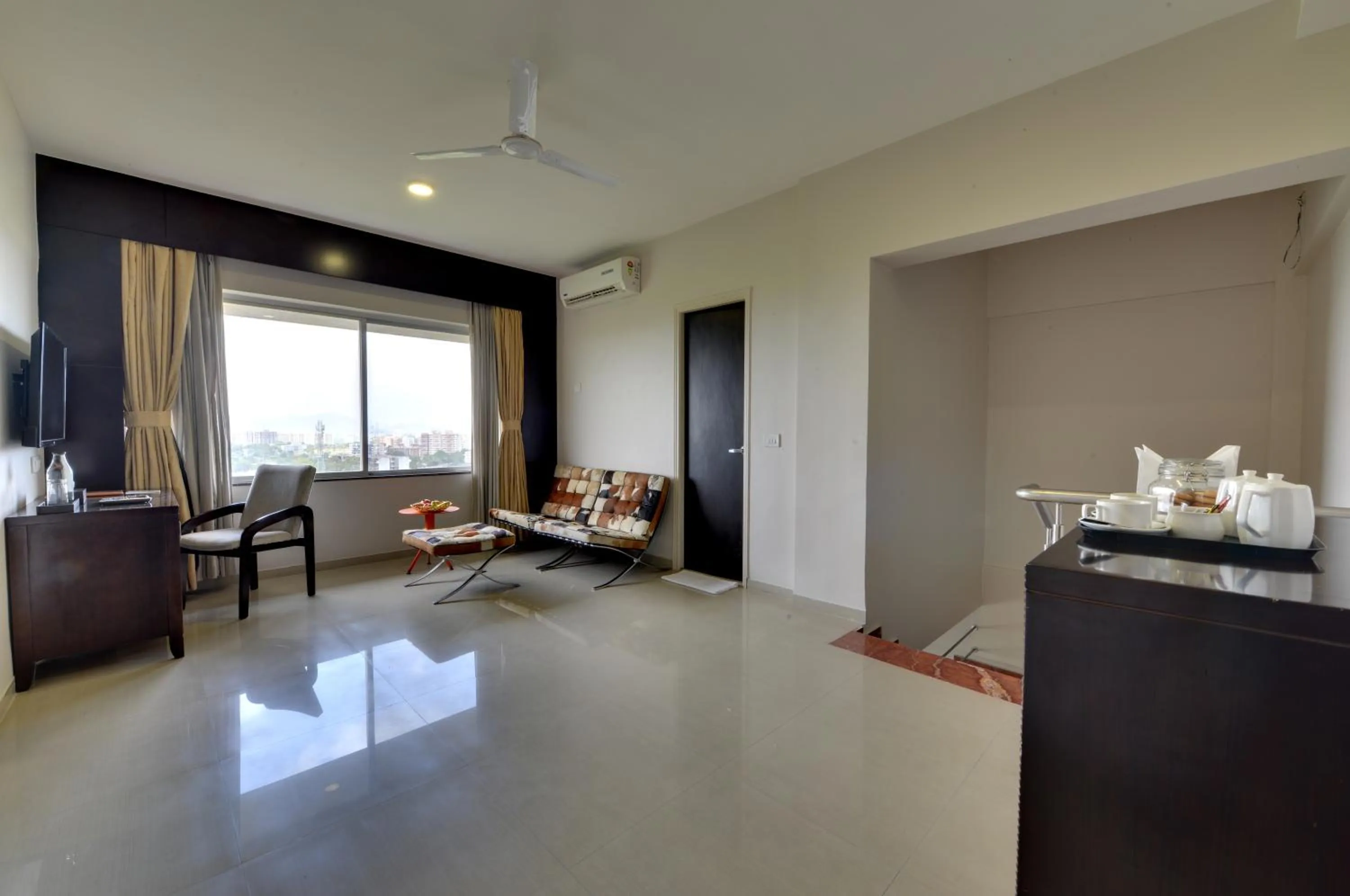 Living room in The Fern Residency, Vadgaon - Talegaon, Pune