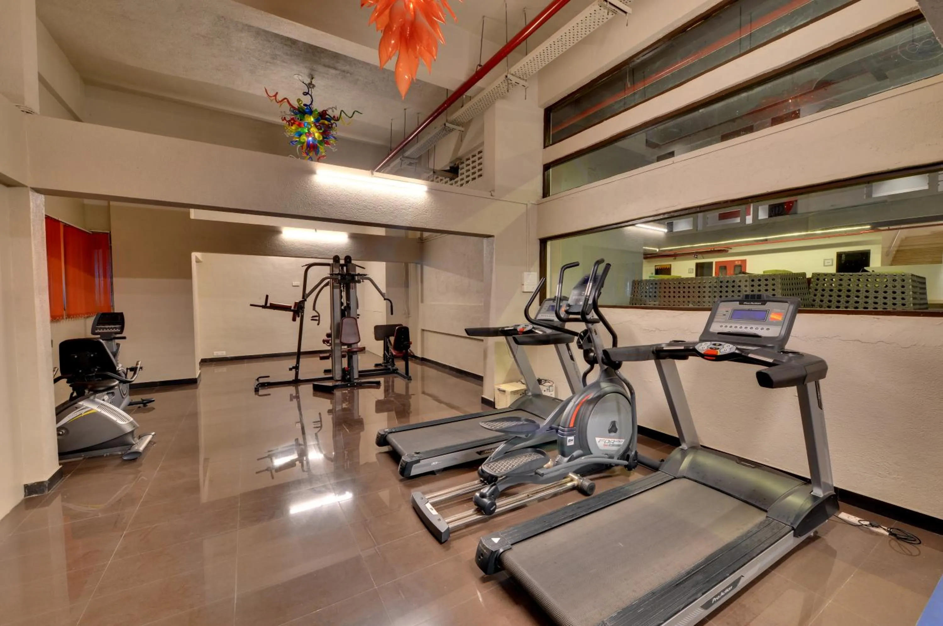 Fitness centre/facilities in The Fern Residency, Vadgaon - Talegaon, Pune