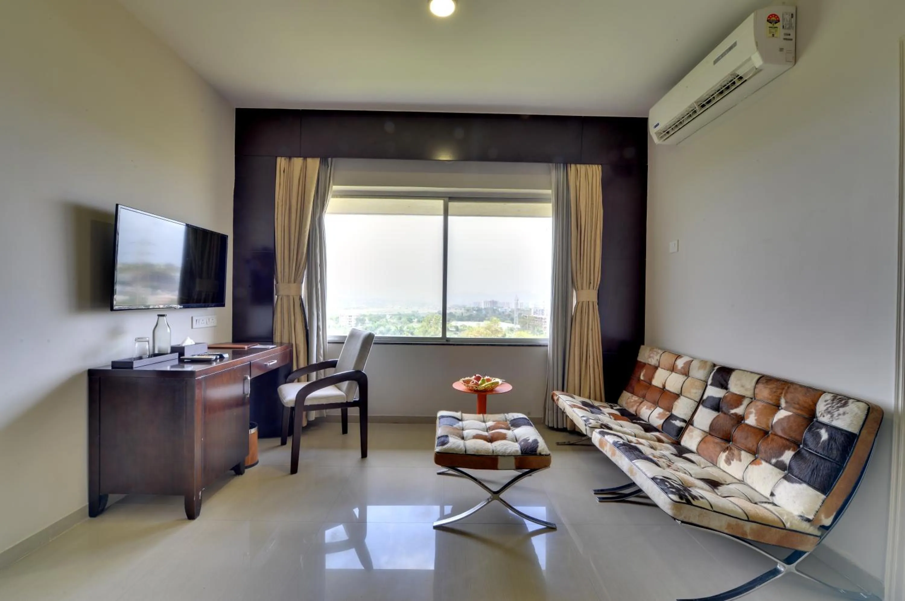 Living room in The Fern Residency, Vadgaon - Talegaon, Pune