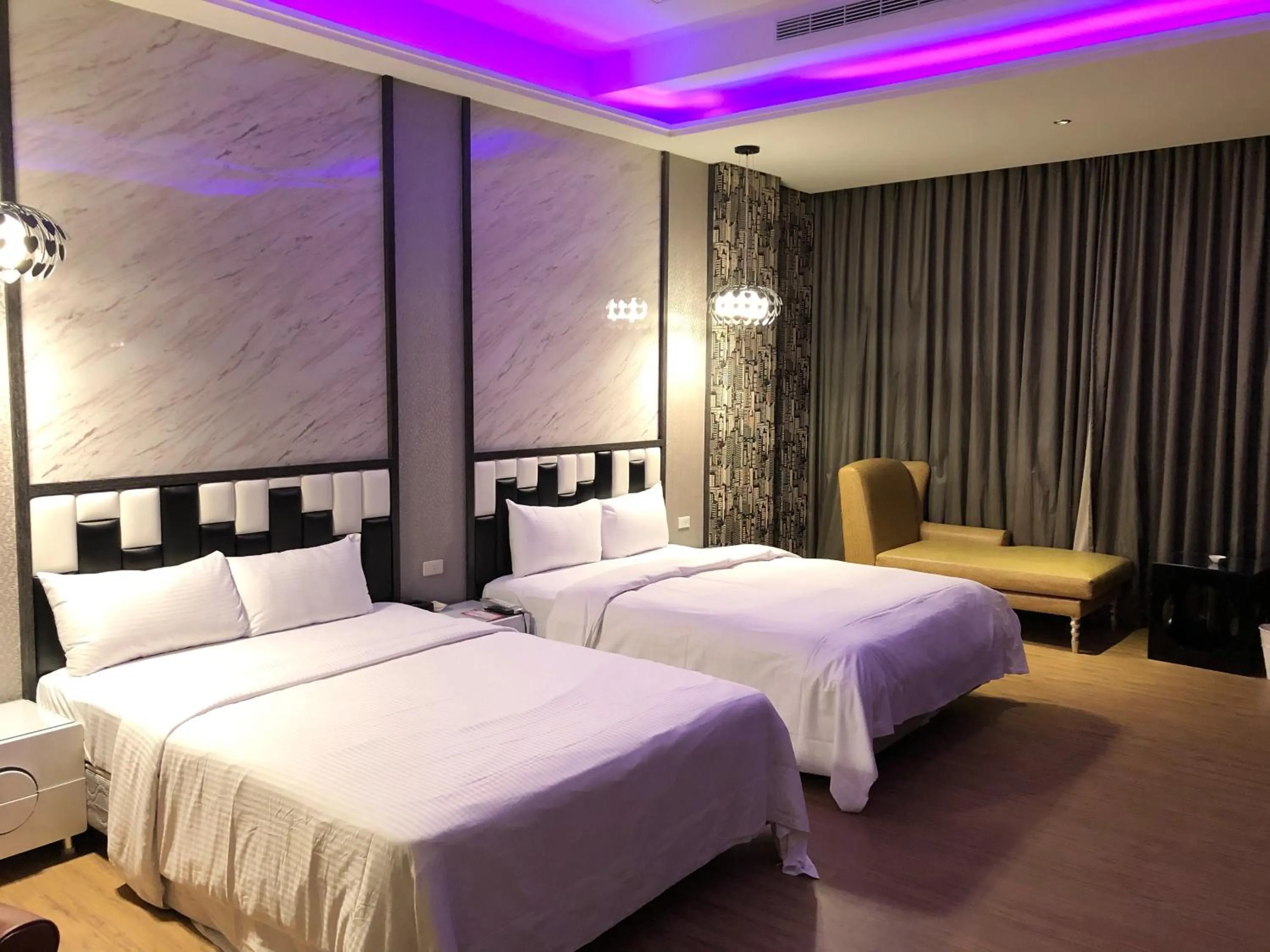 Bed in Idee SPA Motel