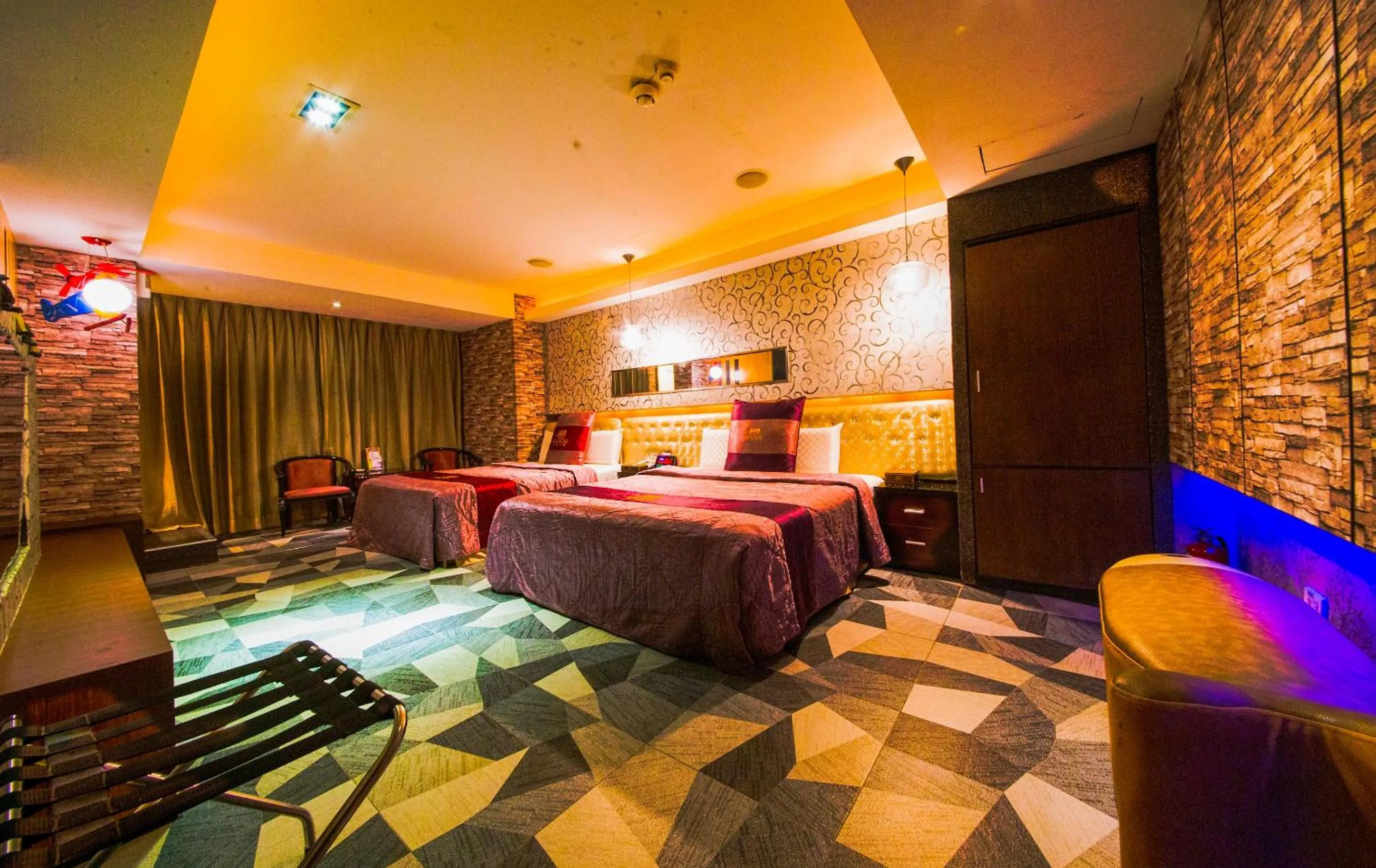 Bedroom, Bed in Wsb Motel-Rende