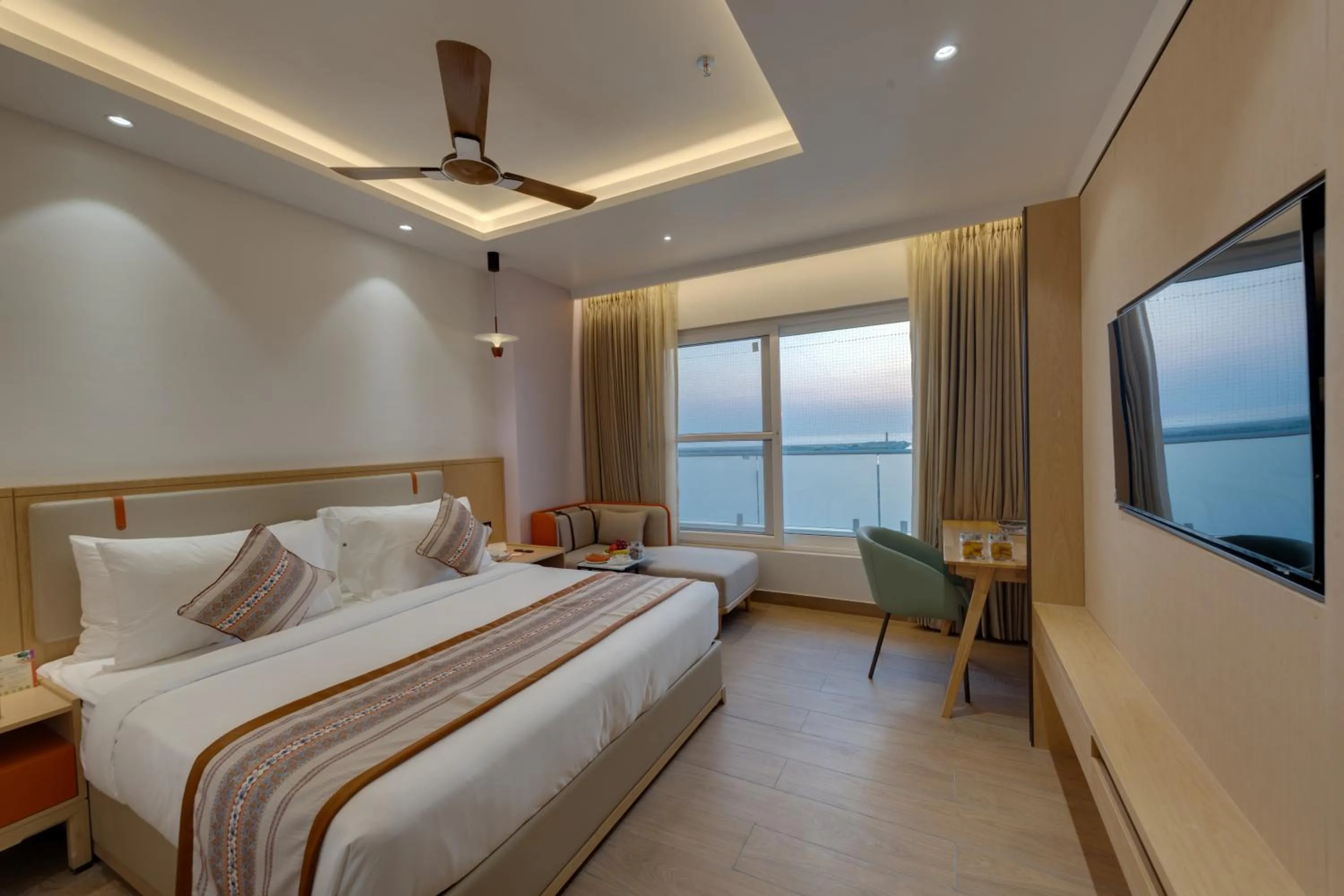 Premier King Room in Ira by Orchid Dwarka