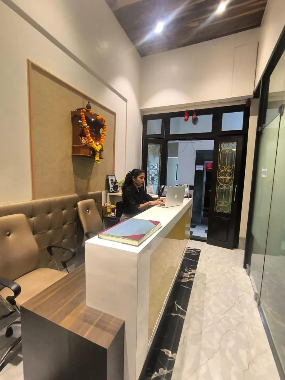 Lobby or reception in Hotel Shubham Inn