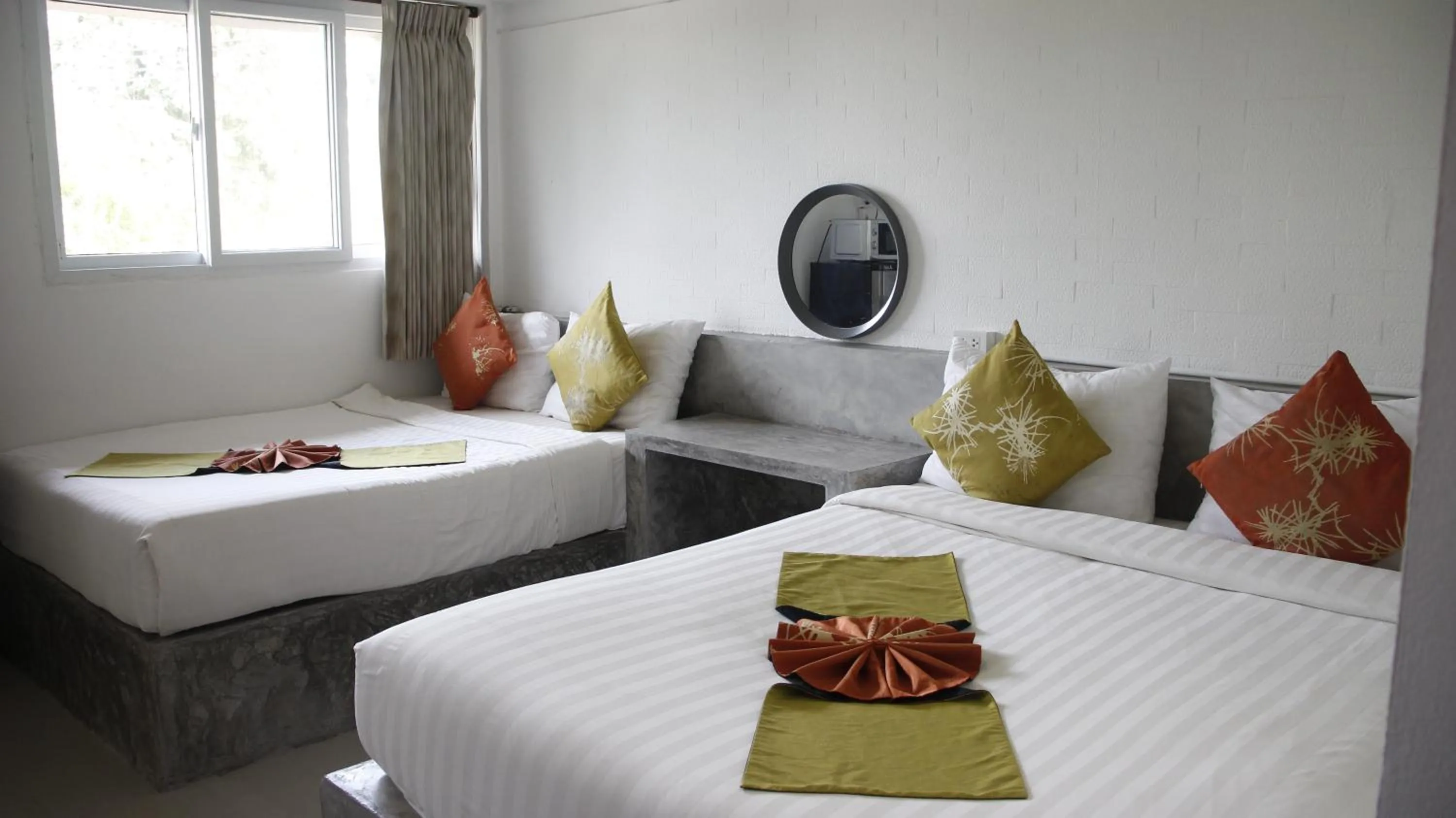 Bed in Samui Beach Residence Hotel