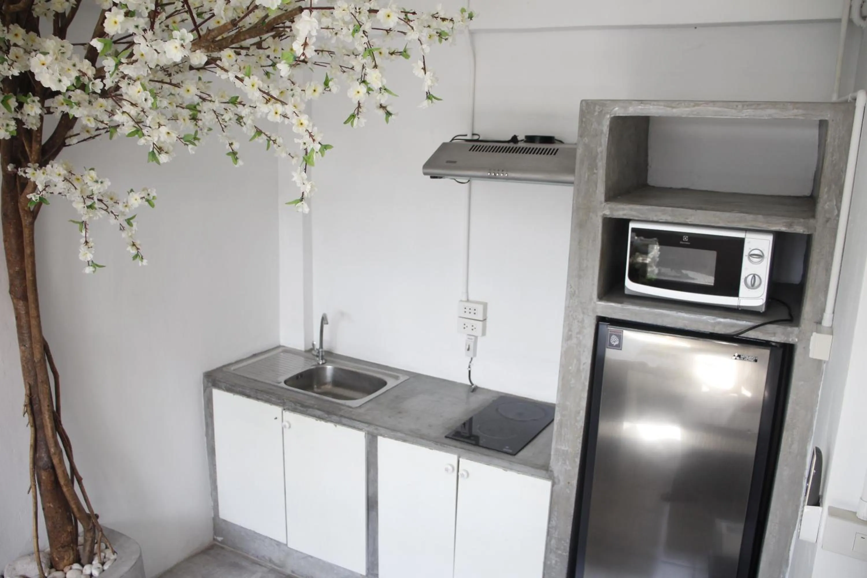 kitchen in Samui Beach Residence Hotel