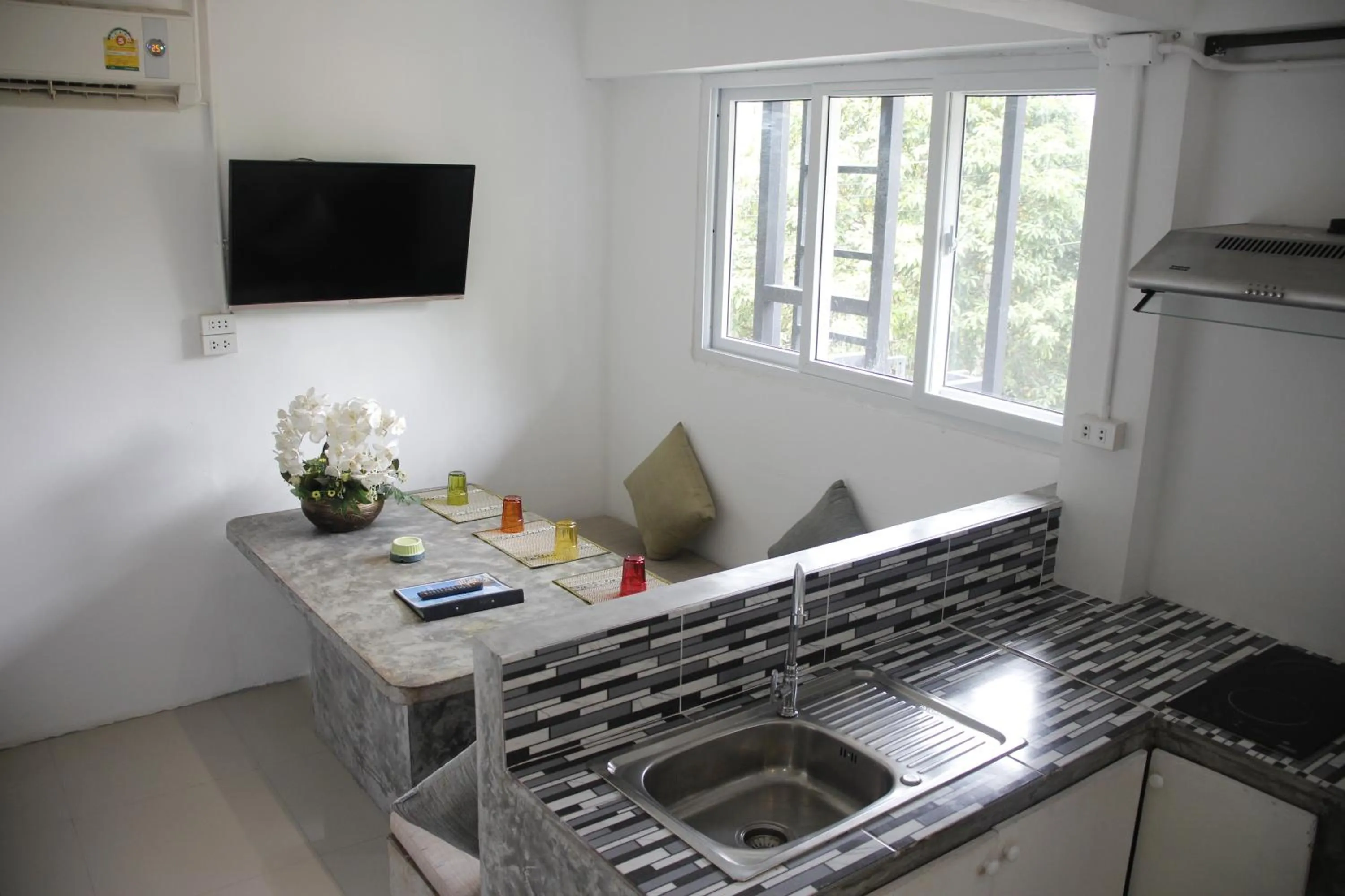 Dining area in Samui Beach Residence Hotel