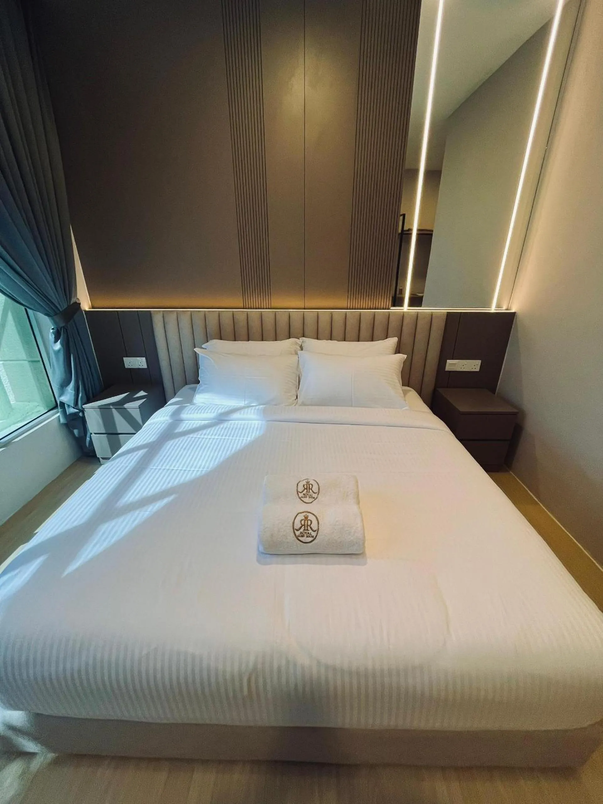 Bed in Royal Guest House RGH