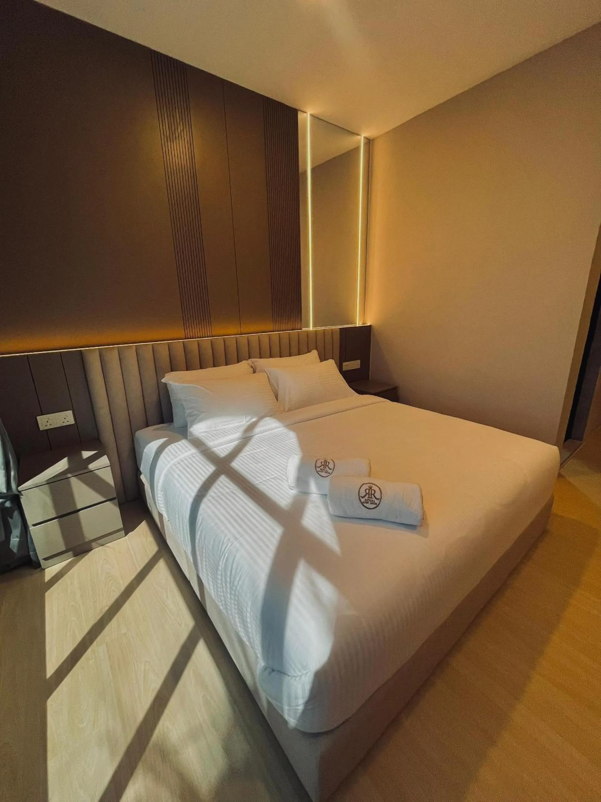 Bed in Royal Guest House RGH